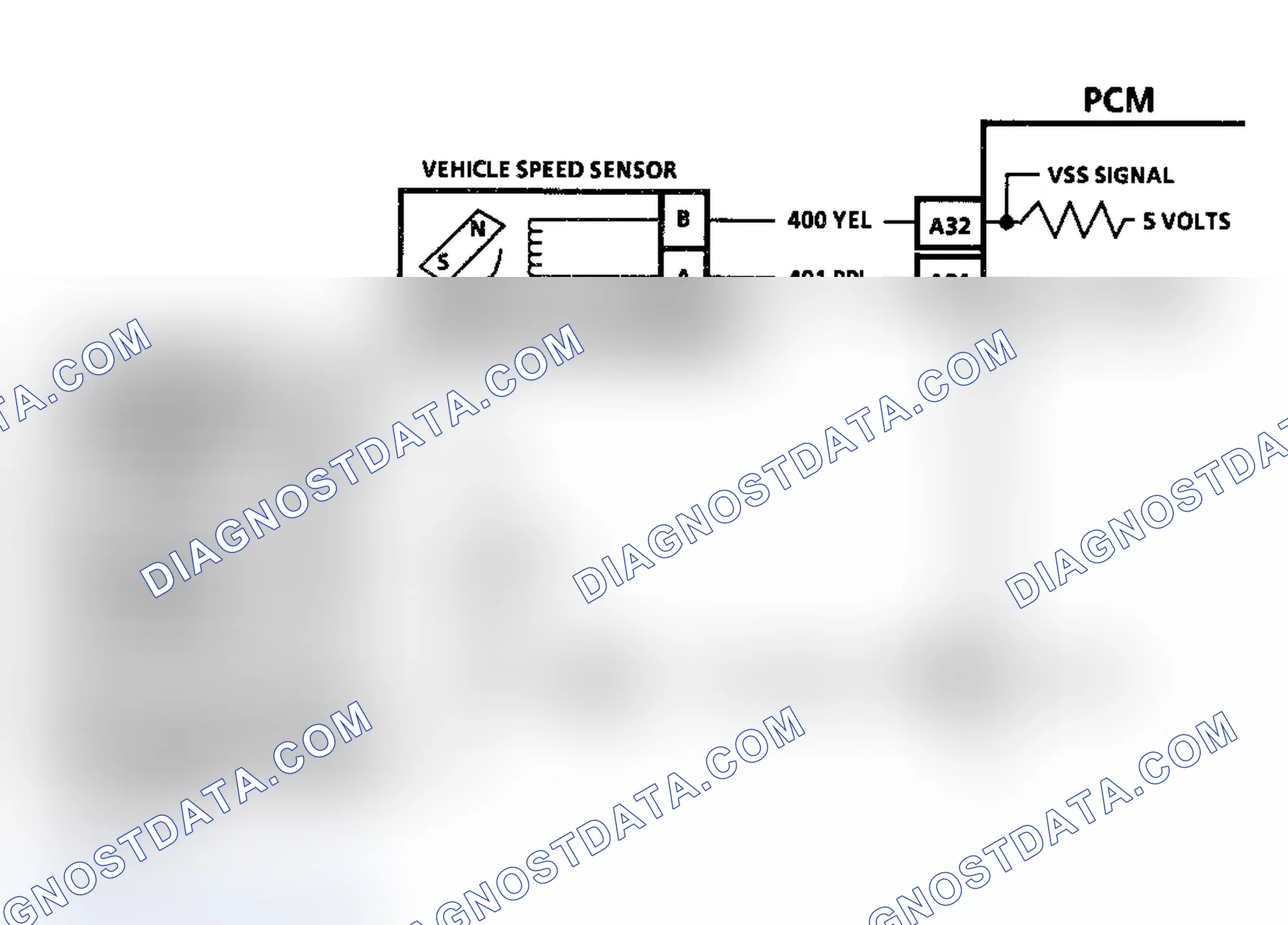 Scheme 171: Code 97 Schematic (5.7L) VSS Output Circuit