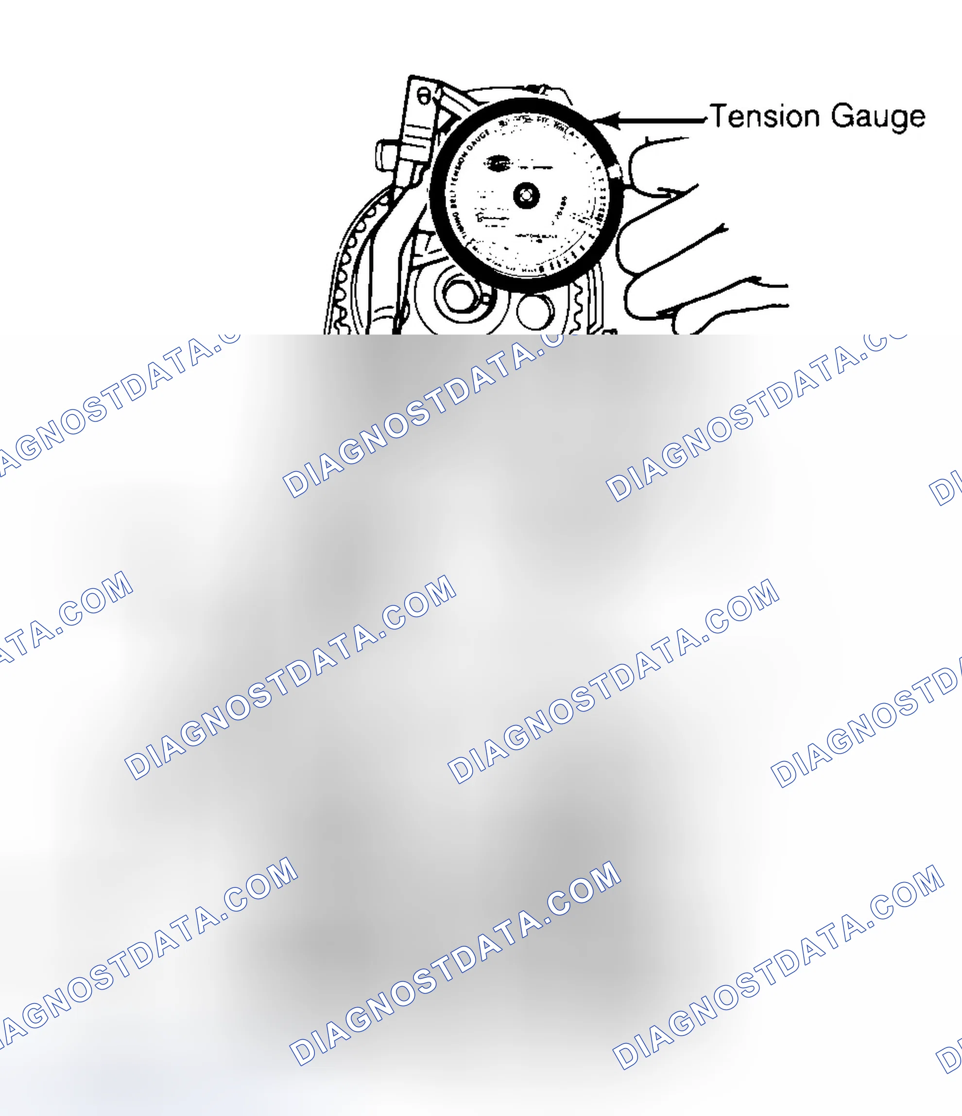 Scheme 3: Adjusting Typical Timing Belt Tension