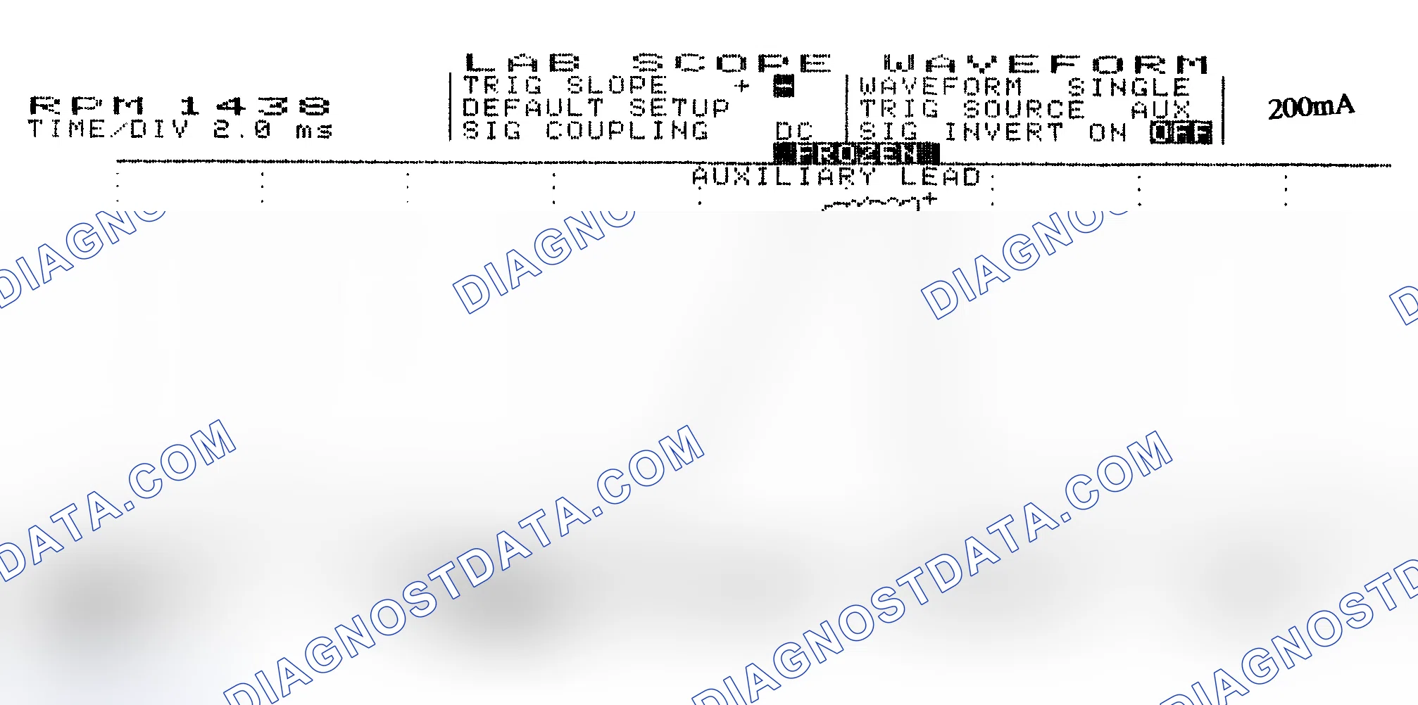 Scheme 15: Single Injector w/Normal Current Flow - Current Pattern