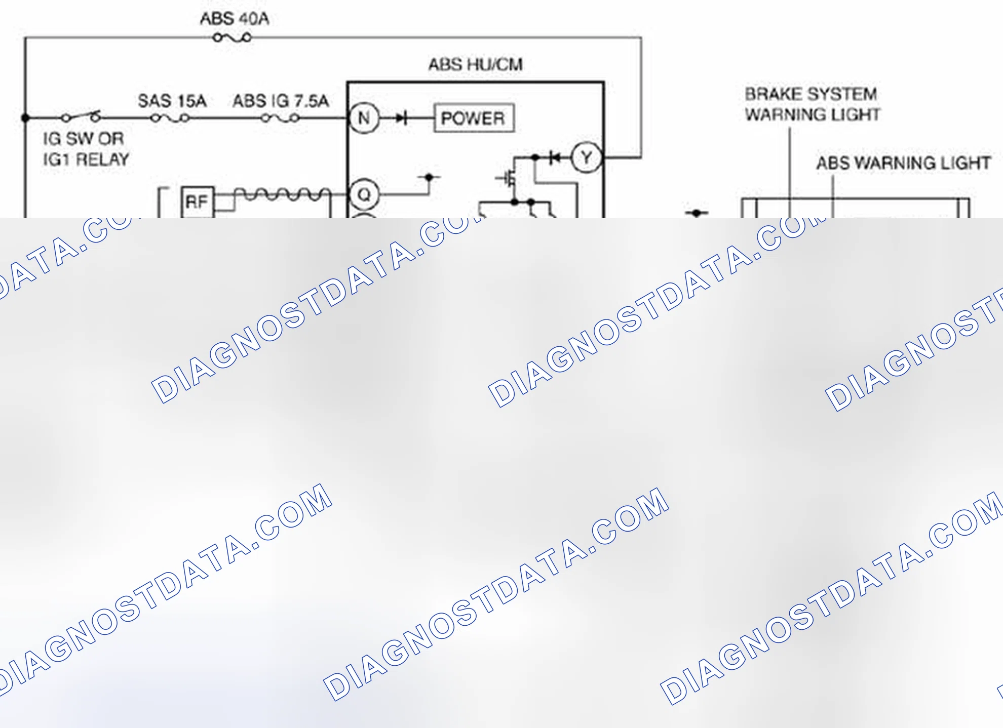 Scheme 54: ABS Wiring Diagram