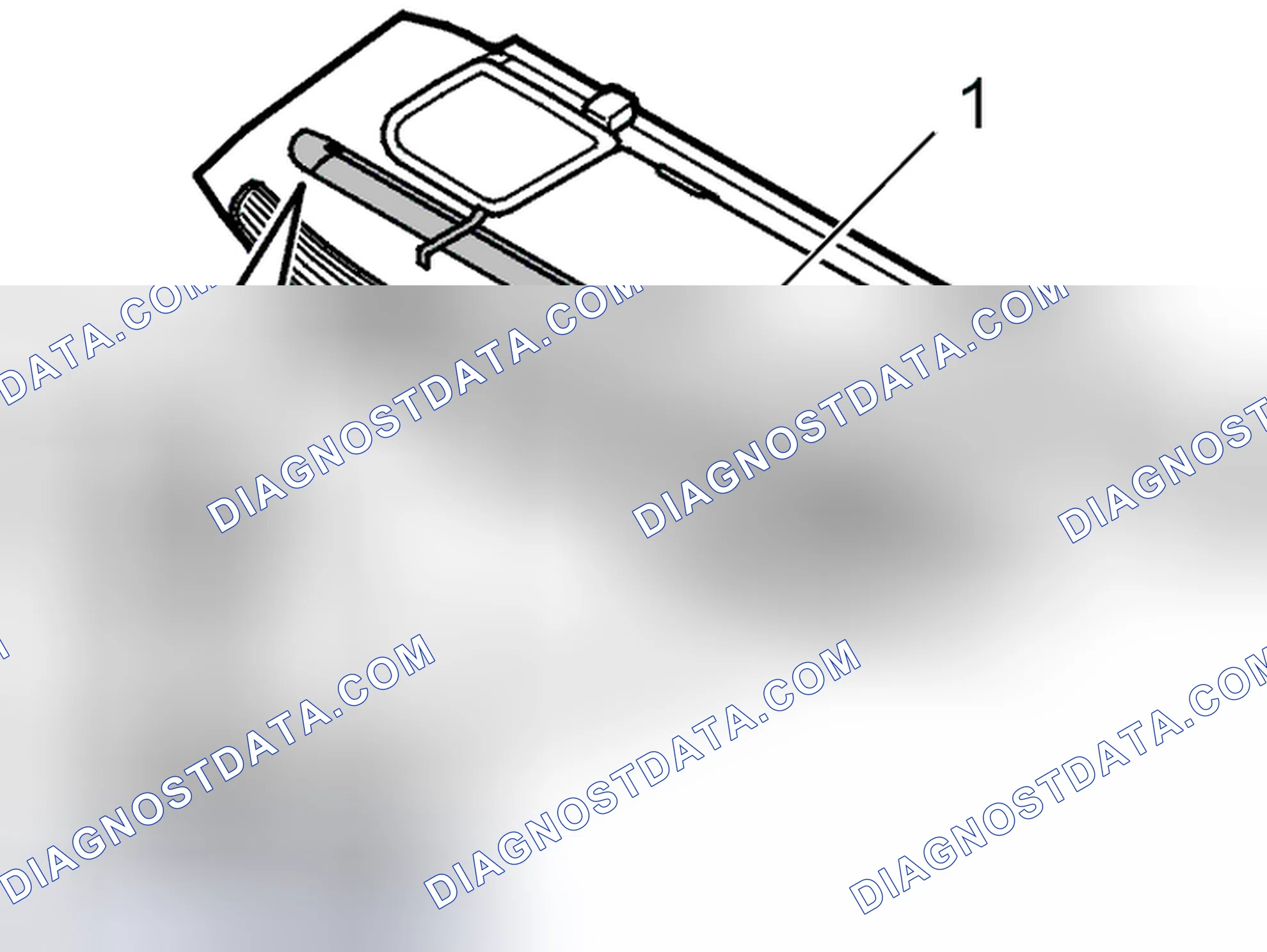 Scheme 99: Parcel shelf sun blind