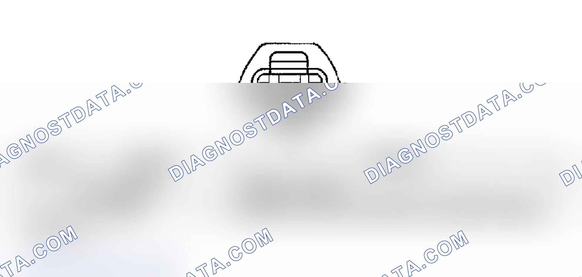Scheme 768: ENGINE COOLANT TEMPERATURE SENSOR CONNECTOR END VIEW