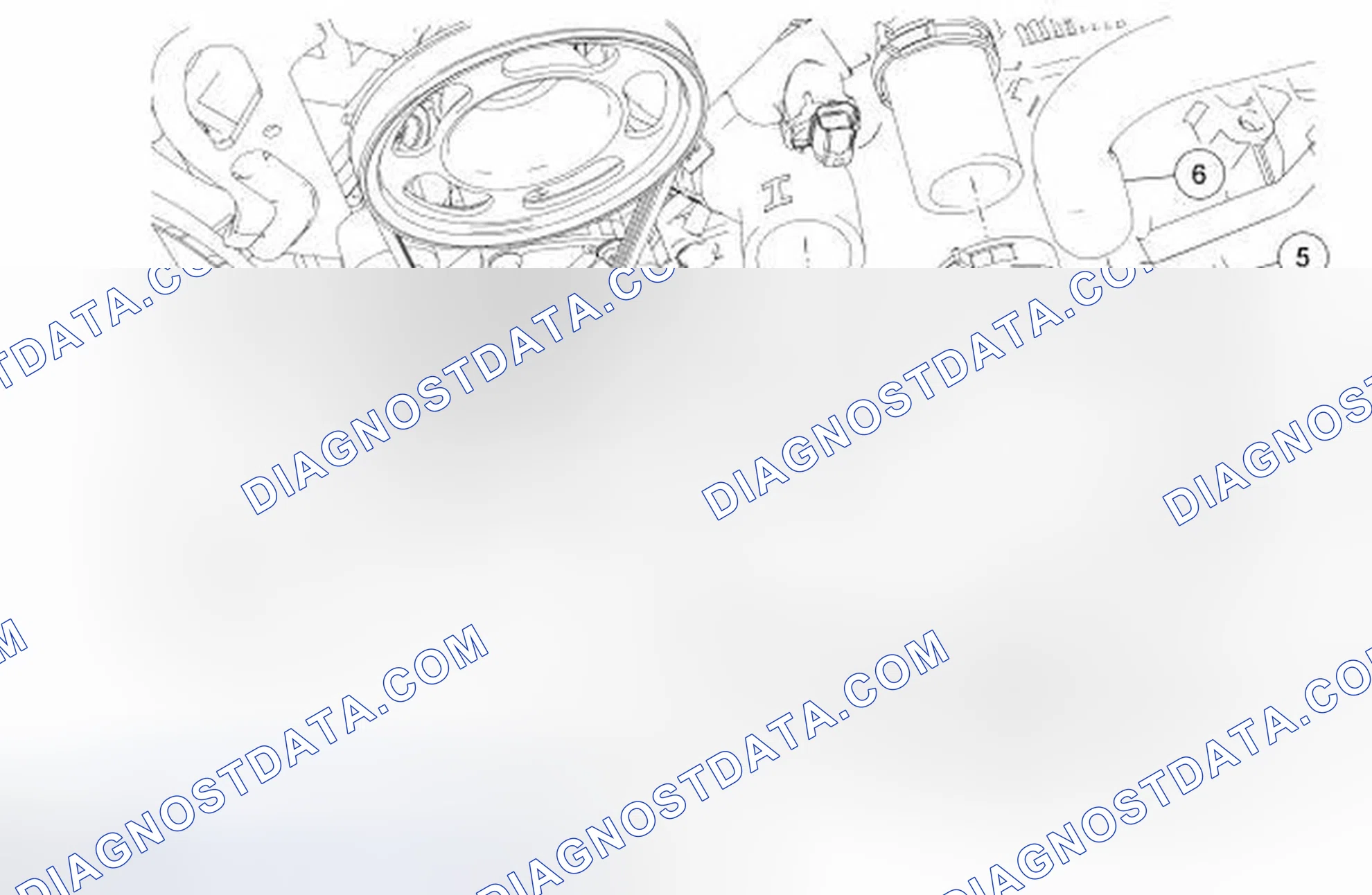 Scheme 6: Thermostat Housing - 3.0L (4V)
