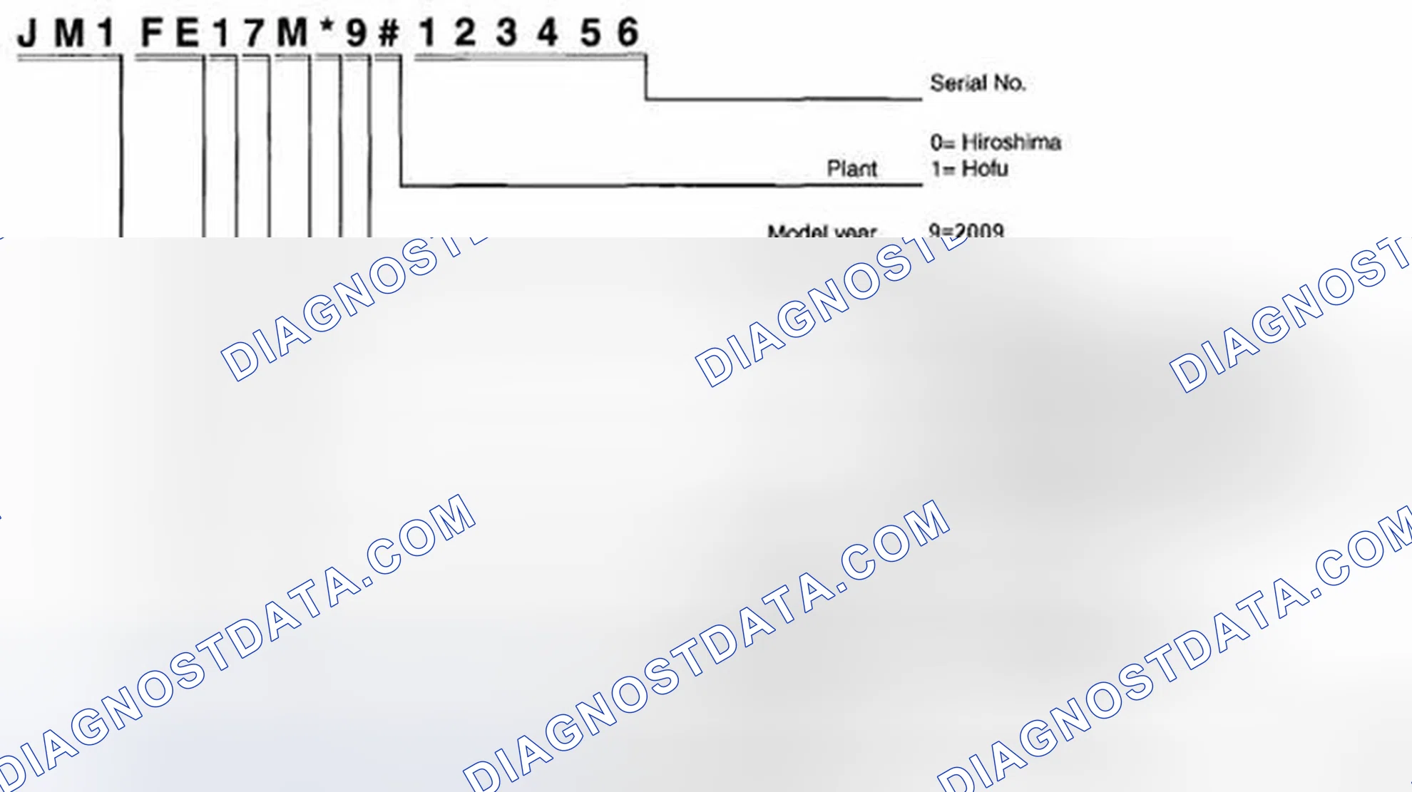 Scheme 3: VEHICLE IDENTIFICATION NUMBER (VIN) CODE