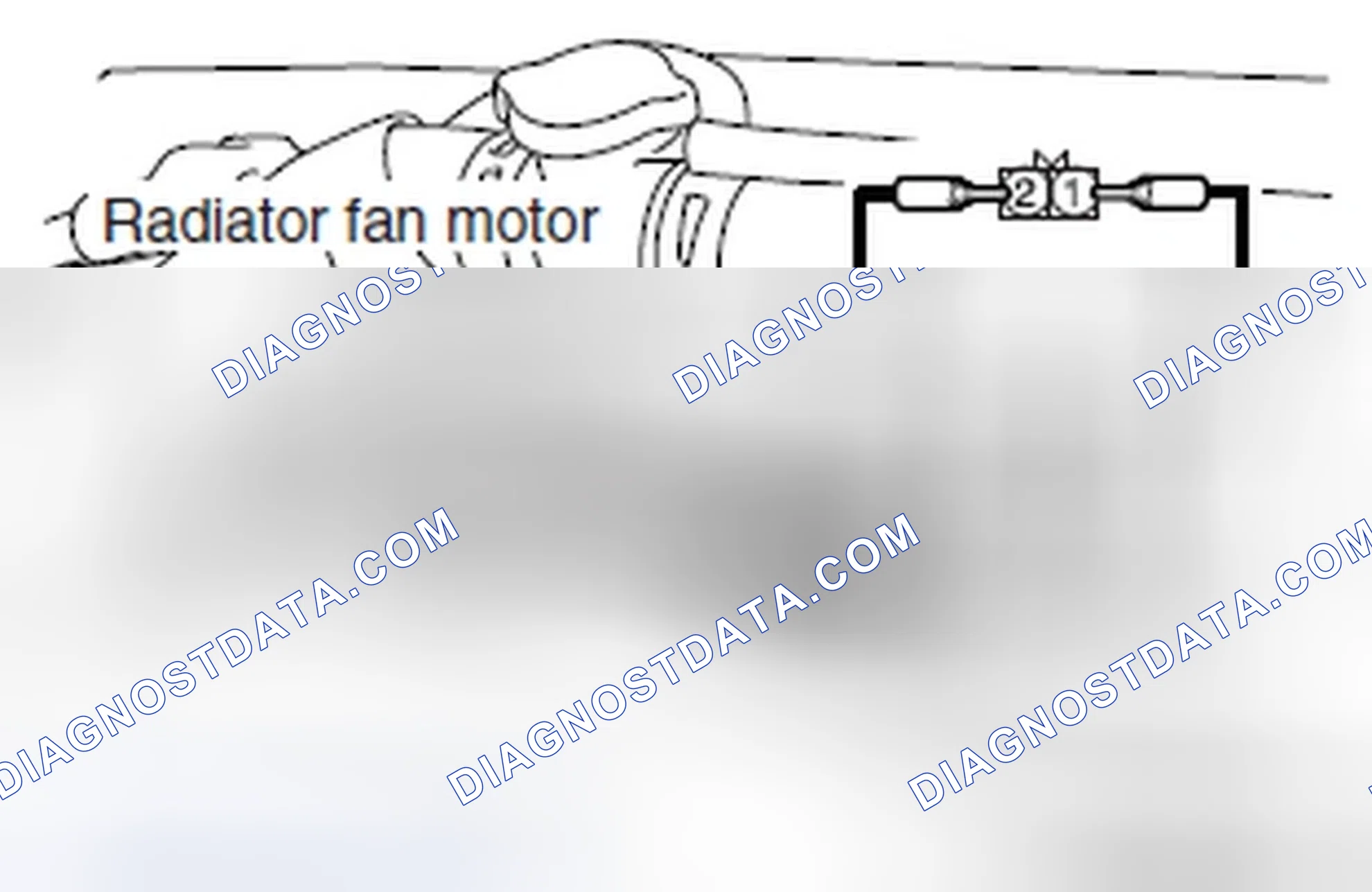 Scheme 45: COOLING FAN MOTOR CHECK