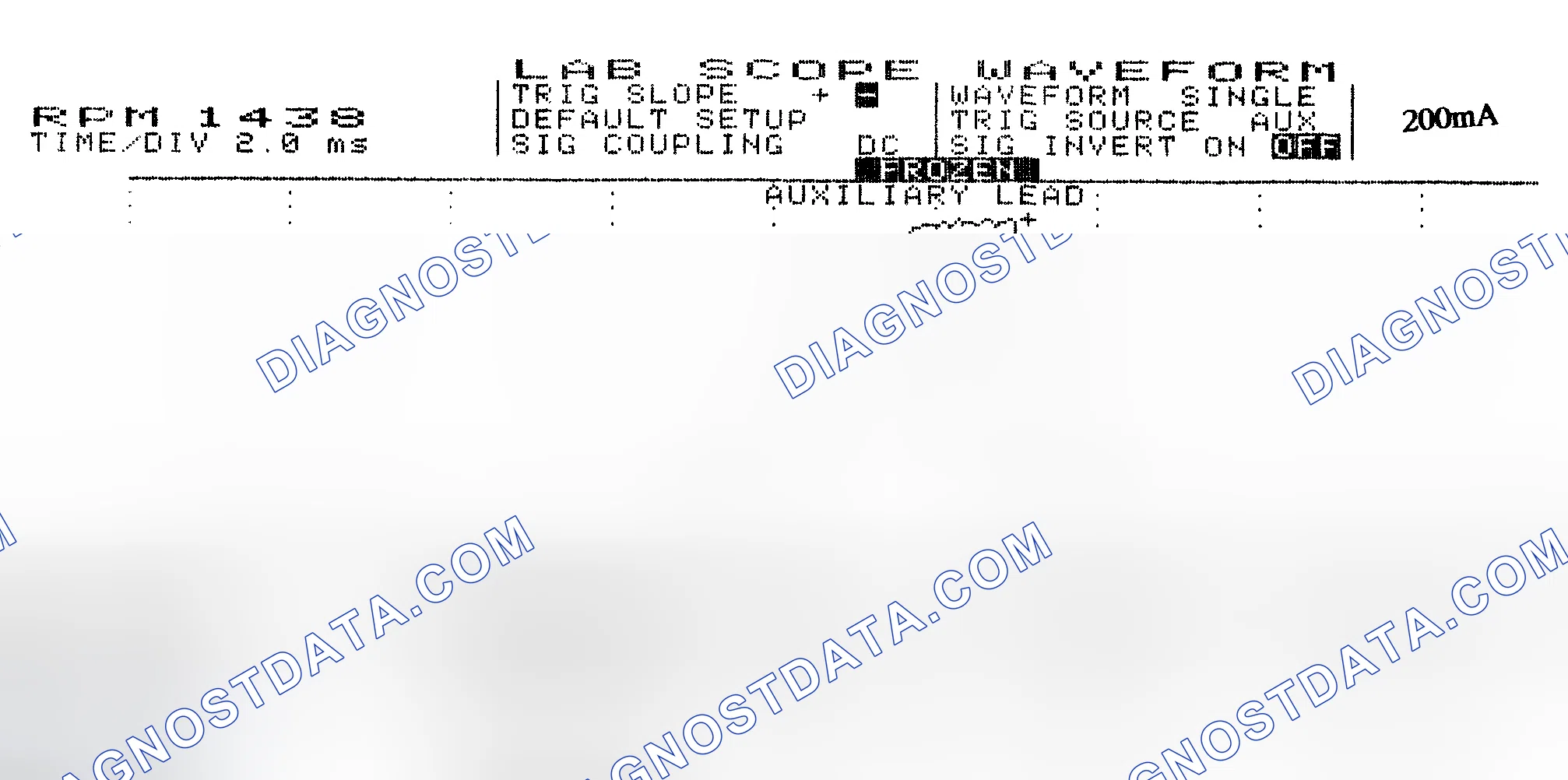 Scheme 15: Single Injector w/Normal Current Flow - Current Pattern