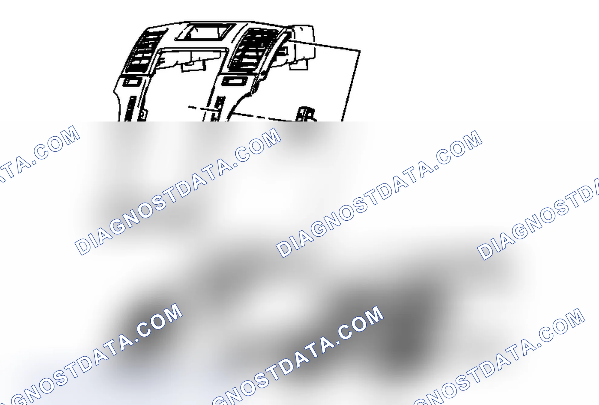 Scheme 8: Rear Object Alarm Module Switch Replacement (Escalade)
