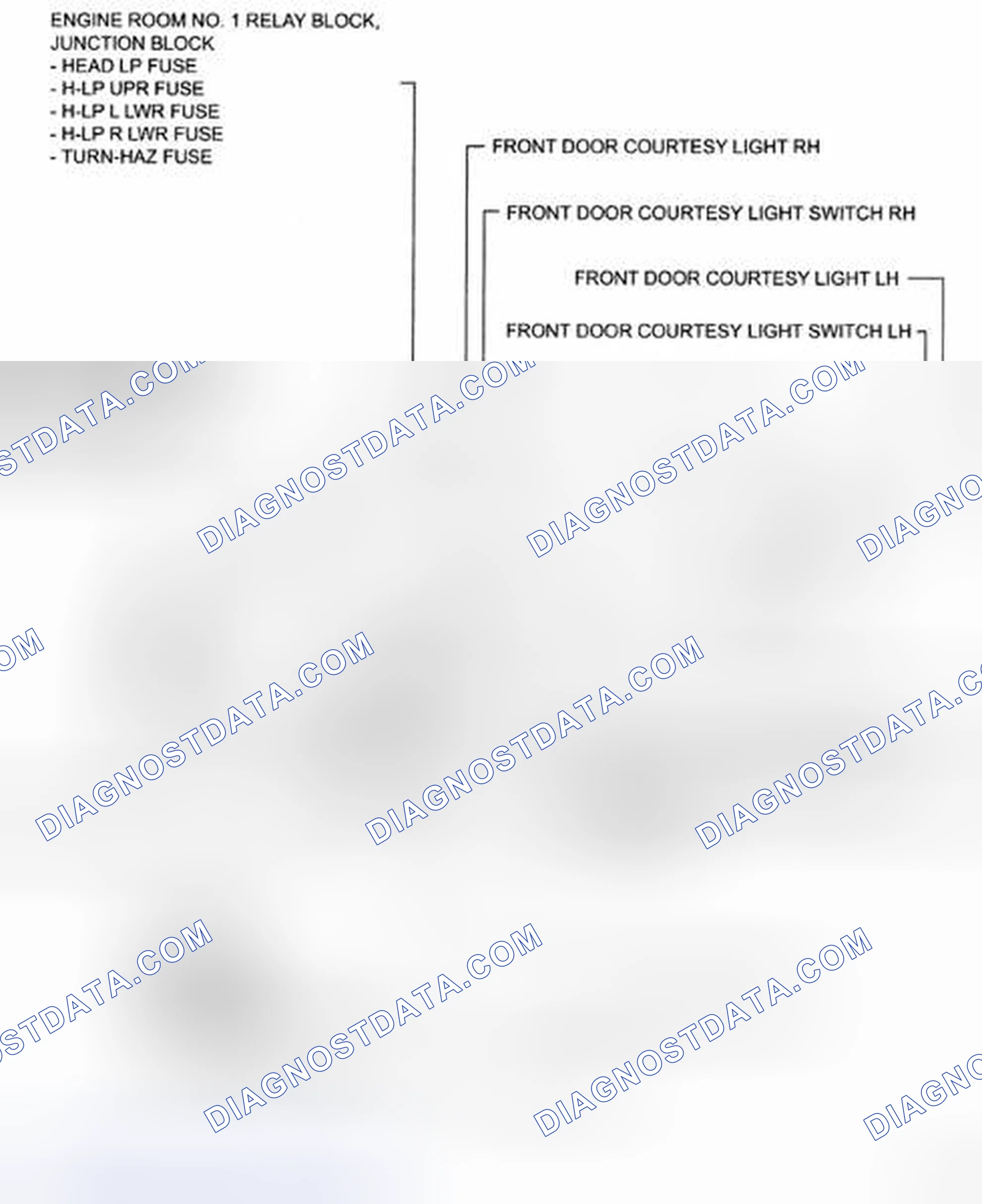 Fig. 1: Identifying Lighting System Components Location (1 Of 3)