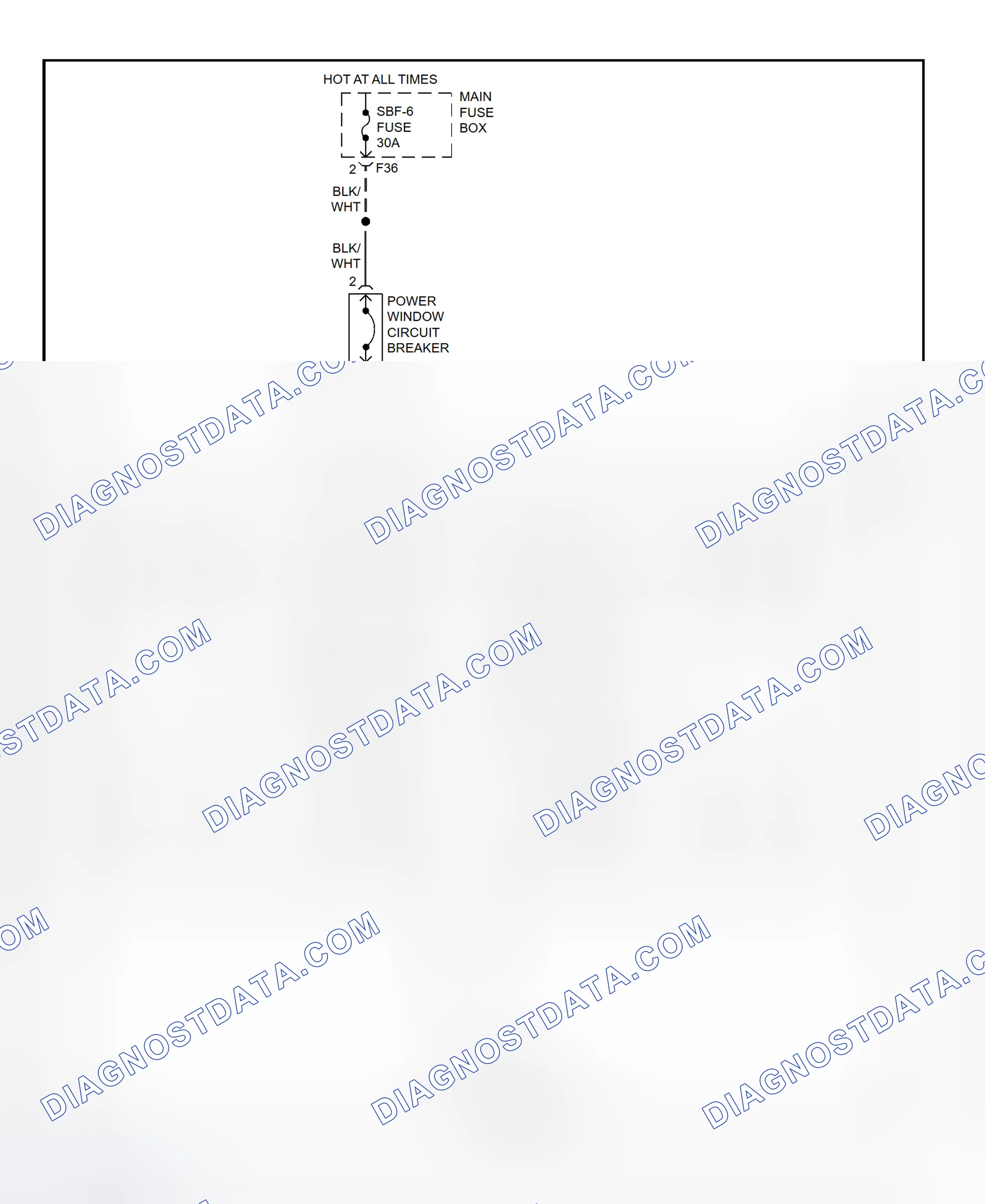 Fig. 4: Power Seats Wiring Diagram (Legacy & Outback)