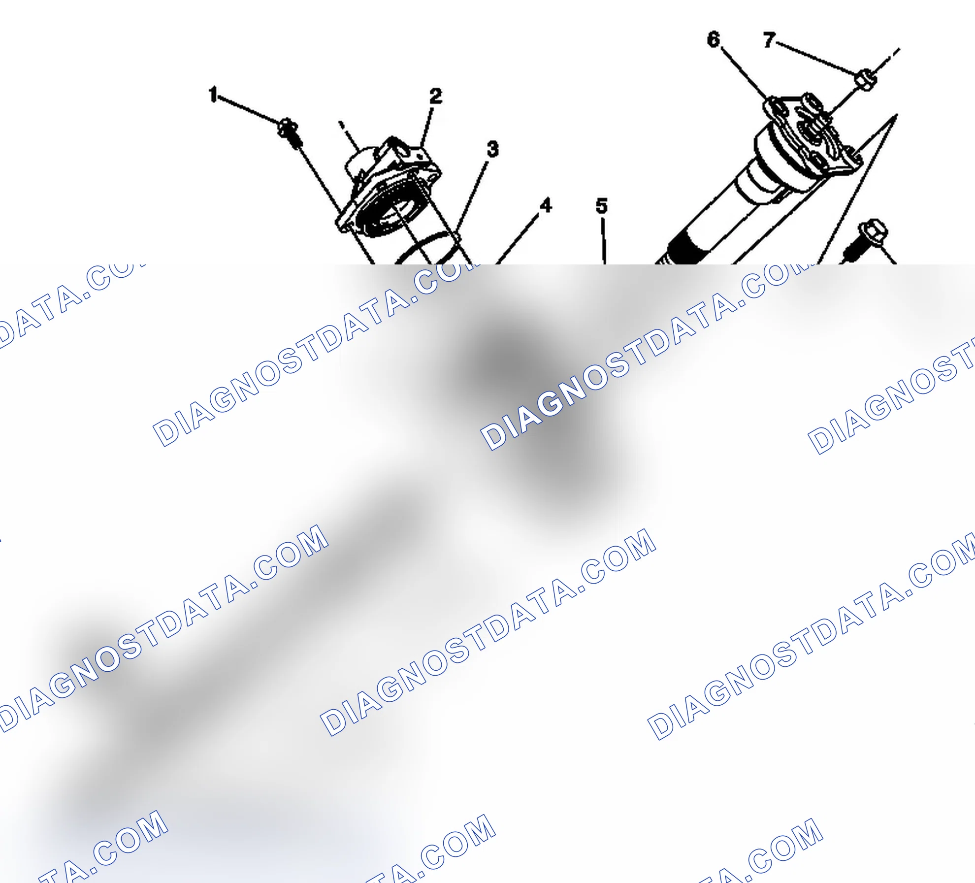 Scheme 2: Power Steering Gear Disassembled View (680 Gear)