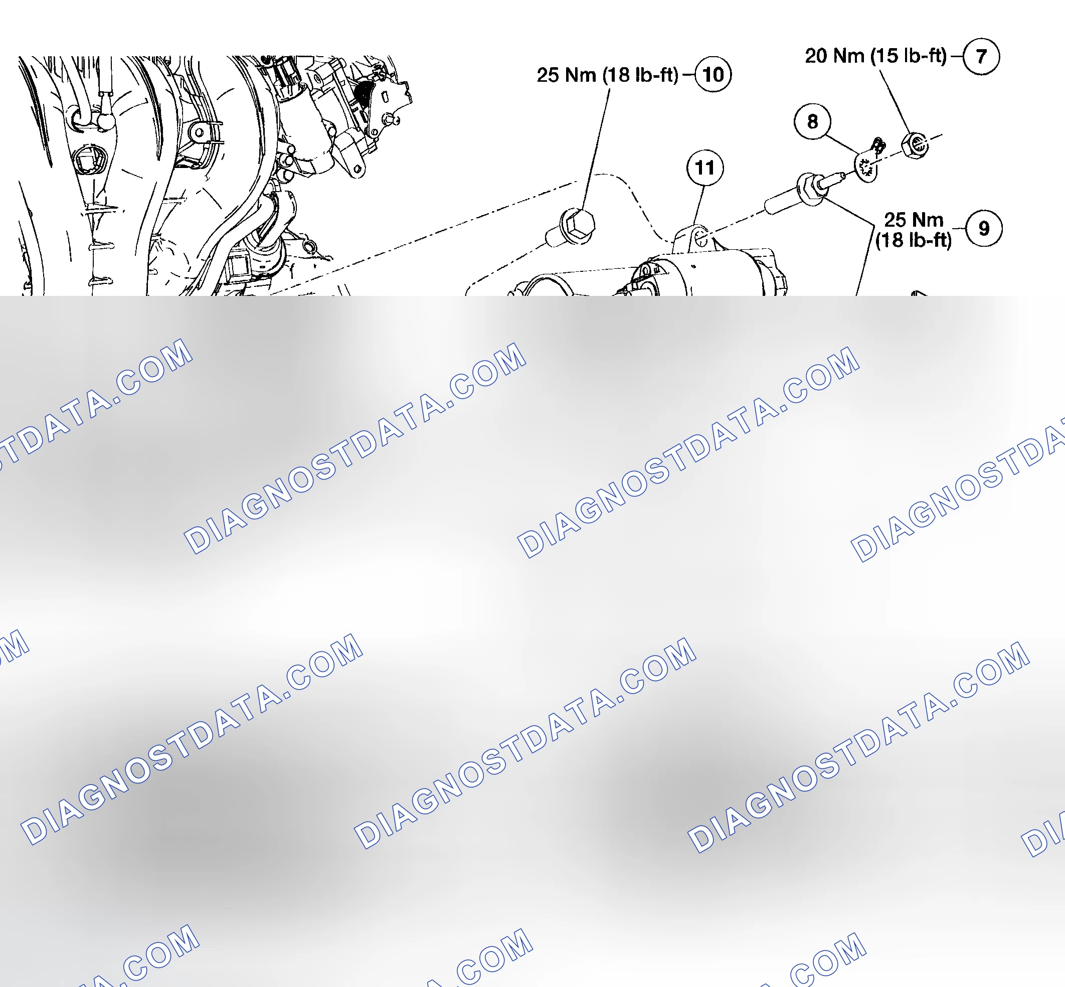 Scheme 1: STARTER MOTOR - 2.3L