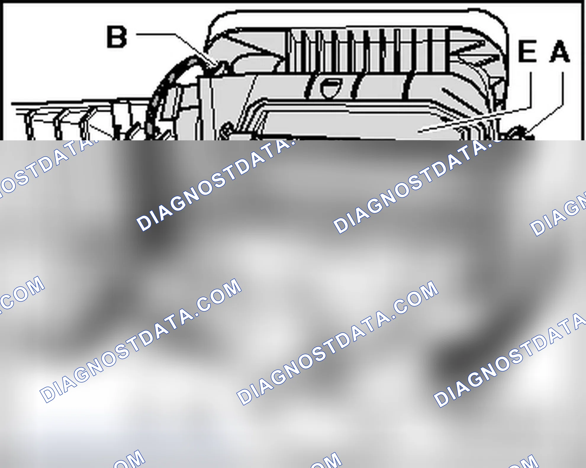 Scheme 46: AIR INTAKE HOUSING WITH RECIRCULATING AND AIR FLOW/FRESH AIR DOOR