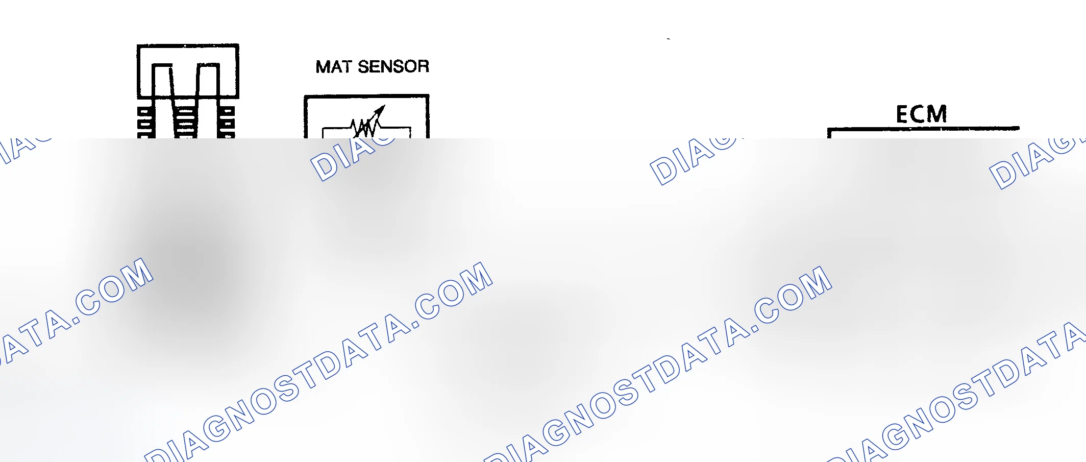 Scheme 86: Code 23 Schematic (2.5L & 4.3L Turbo) MAT Sensor Temperature Low