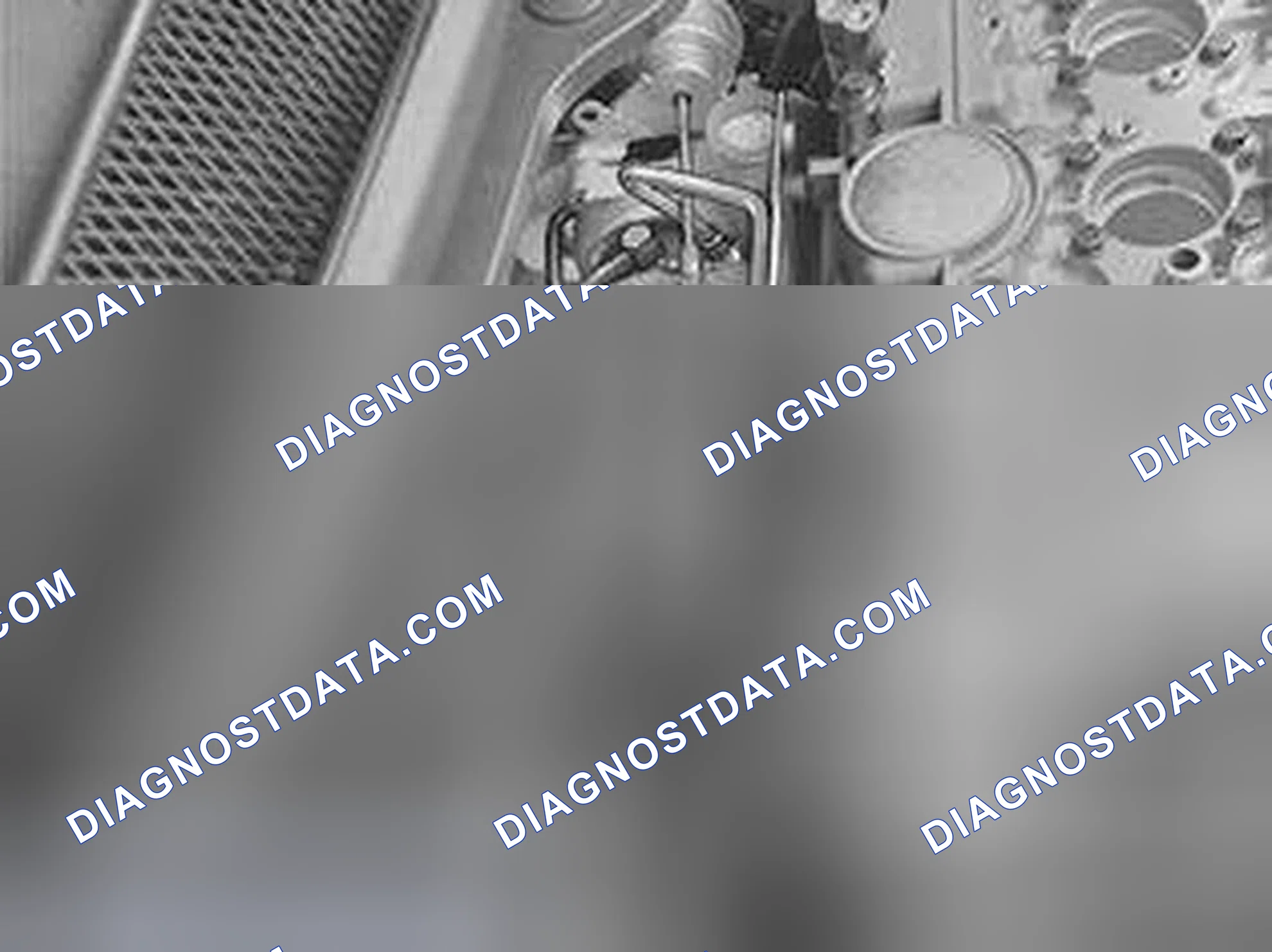 Scheme 75: Installing the manifold and turbocharger (TC)
