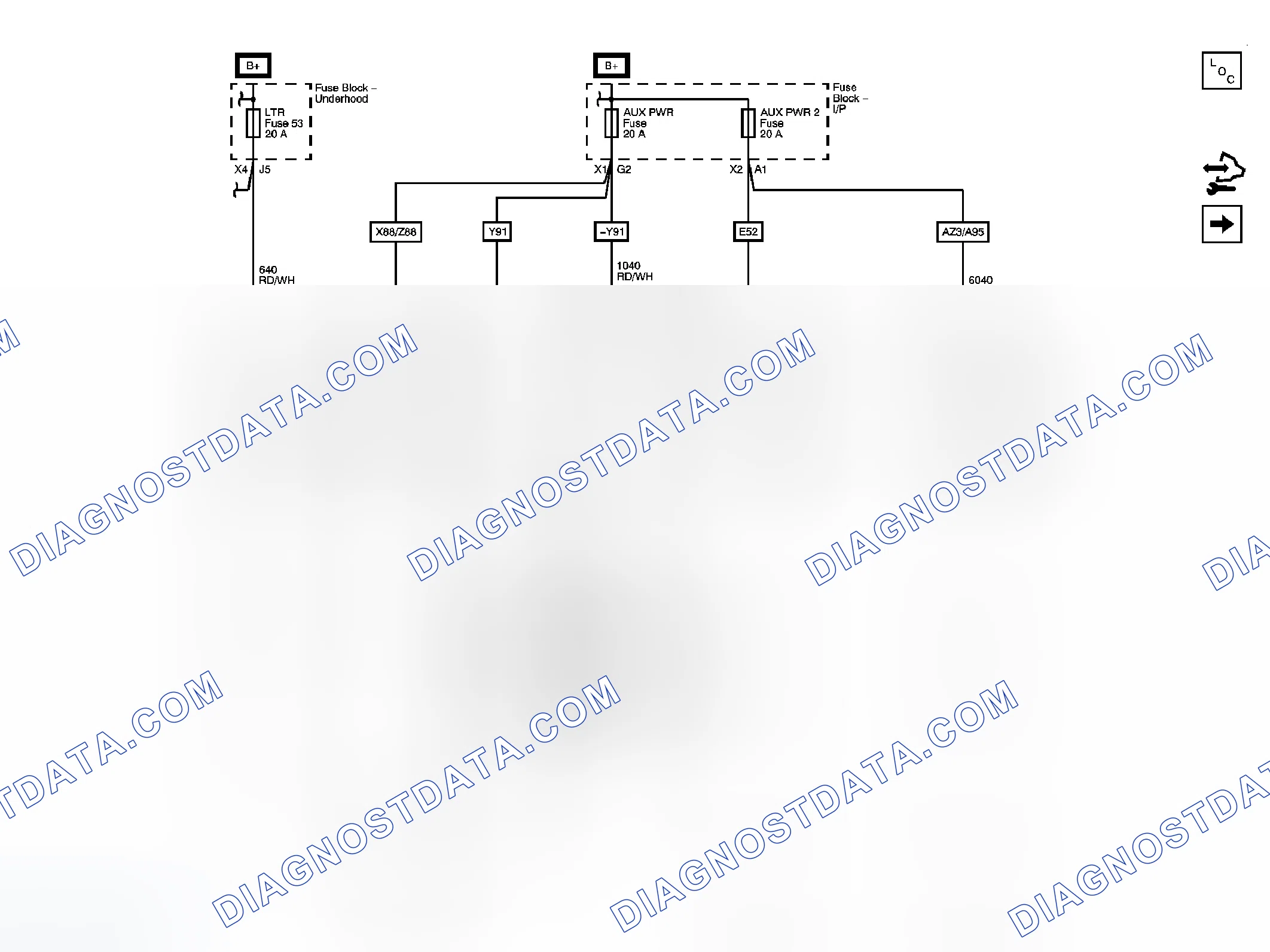 Scheme 40: Cigar Lighter/Power Outlet Schematics