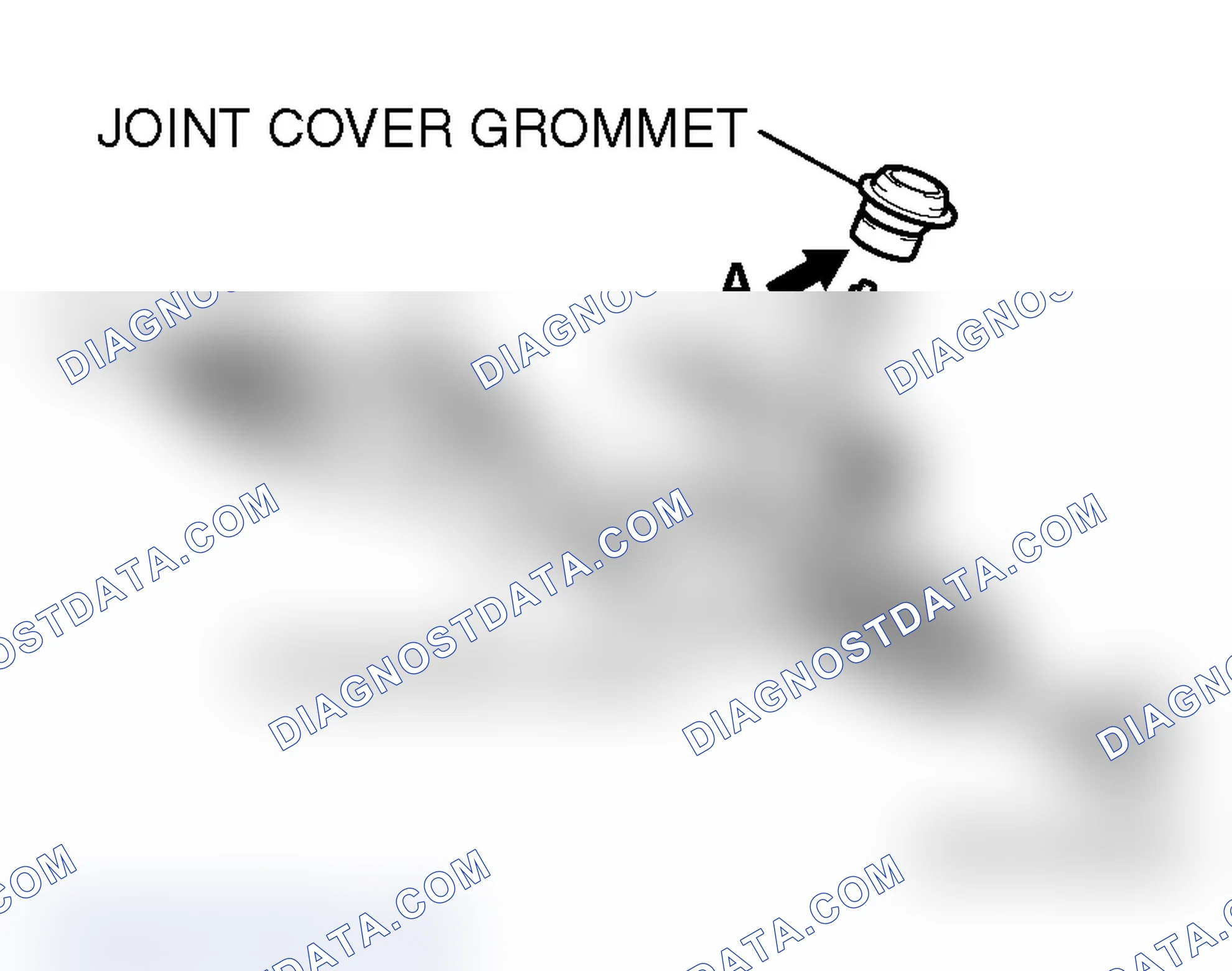 Scheme 156: >> A << JOINT COVER GROMMET INSTALLATION