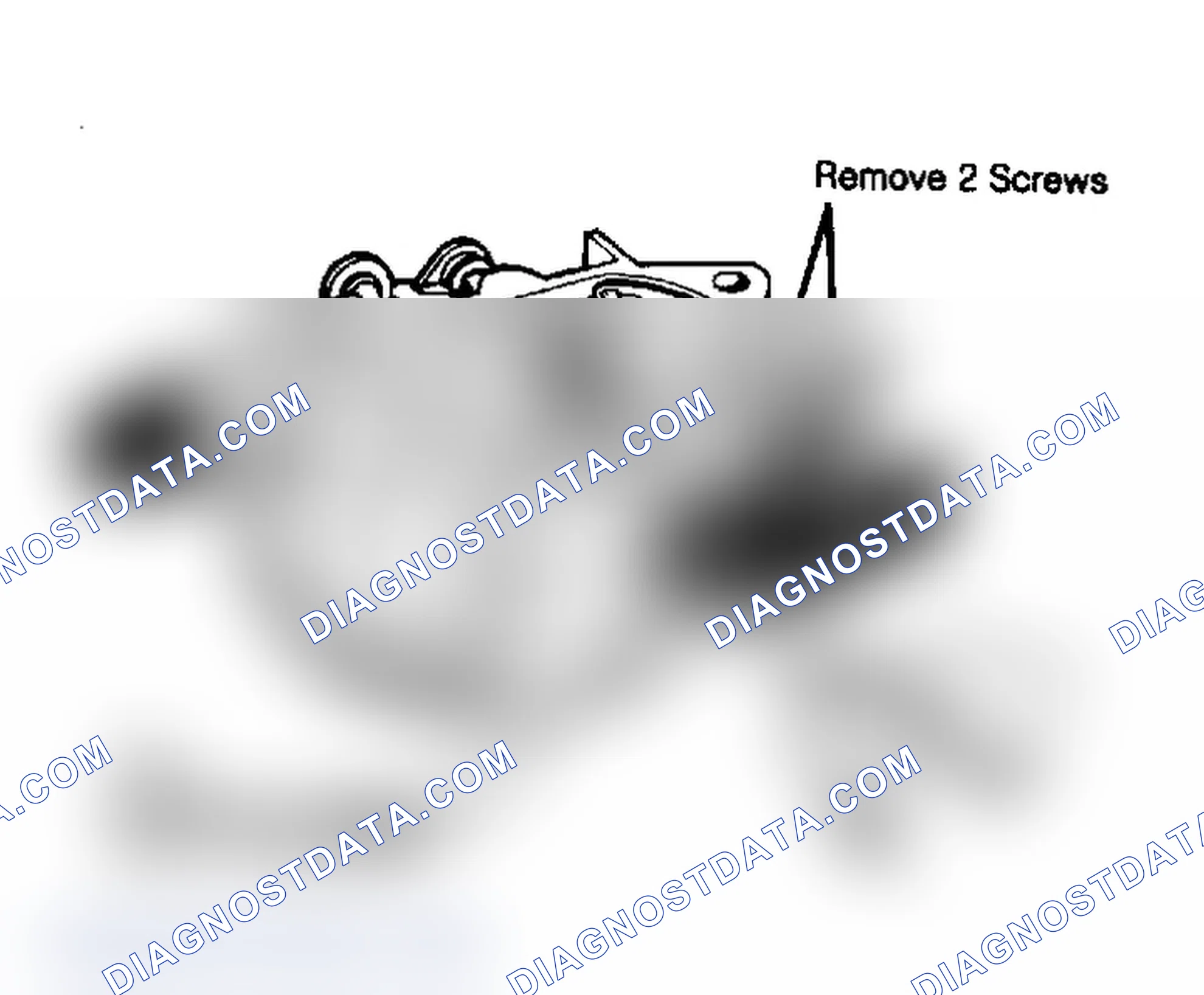 Scheme 32: Removing TPS Assembly Invert throttle body unit to remove TPS.