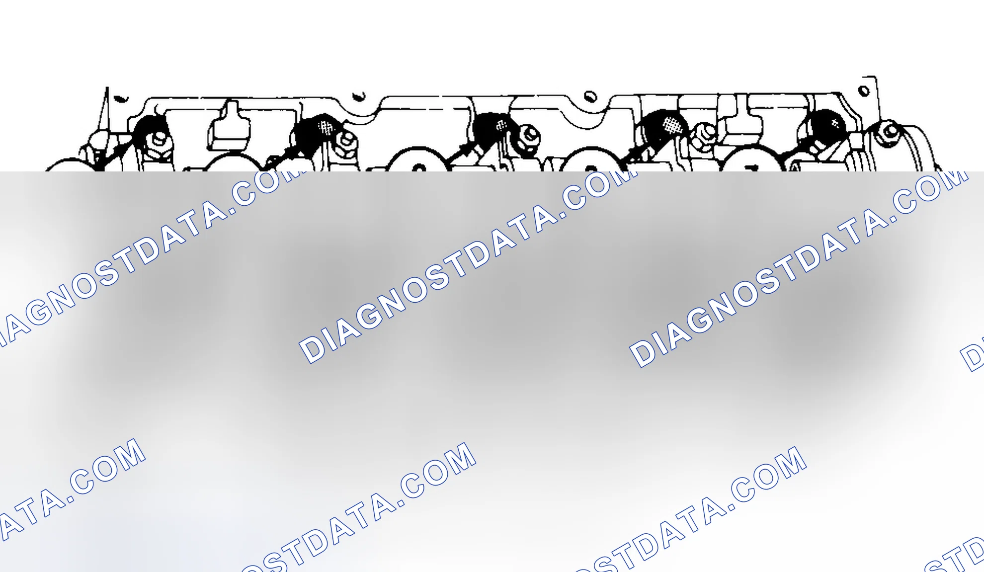 Scheme 7: Typical Cylinder Head Tightening or Loosening Sequence
