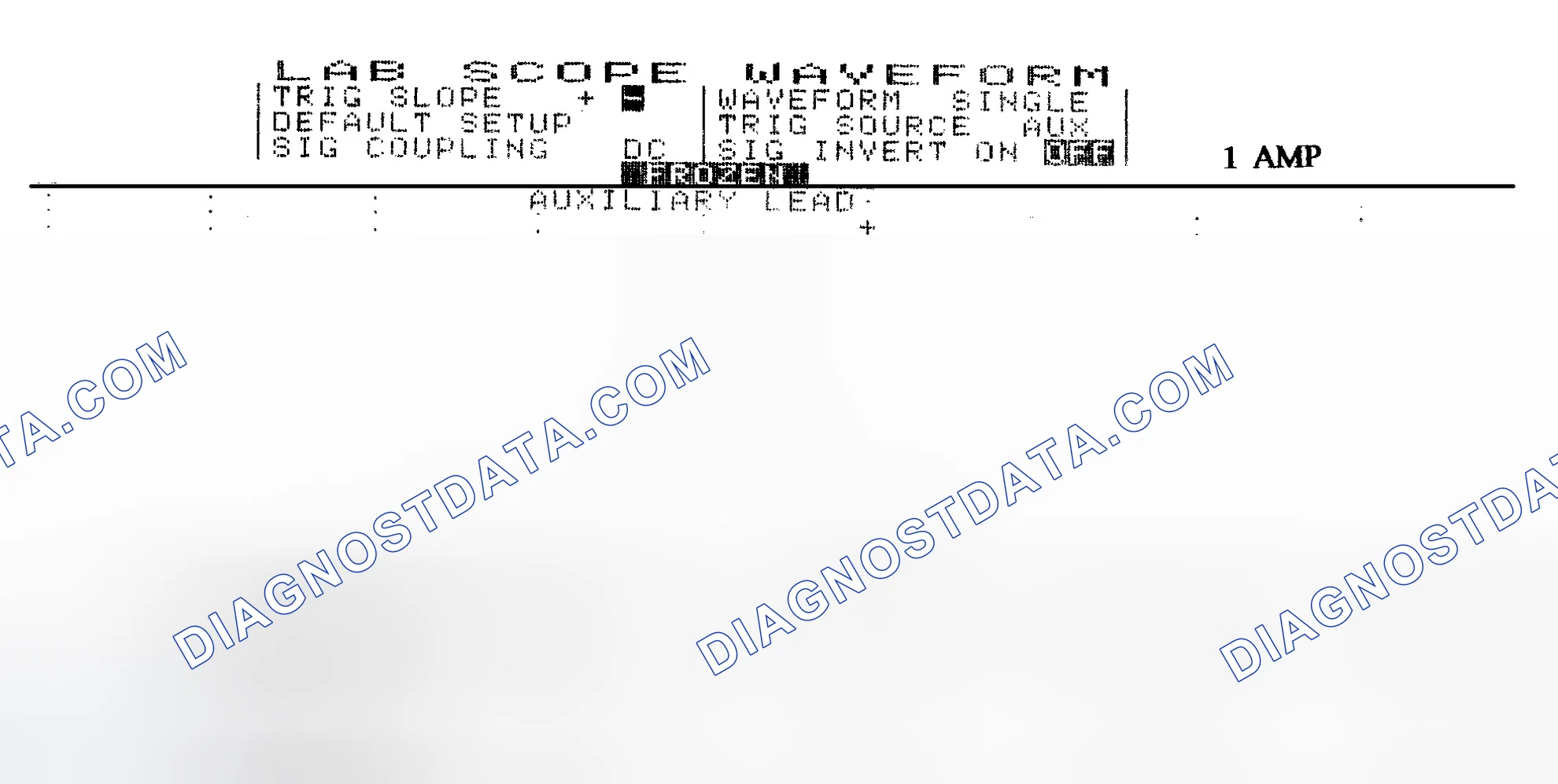 Scheme 20: Single Injector w/Normal Current Flow - Current Pattern