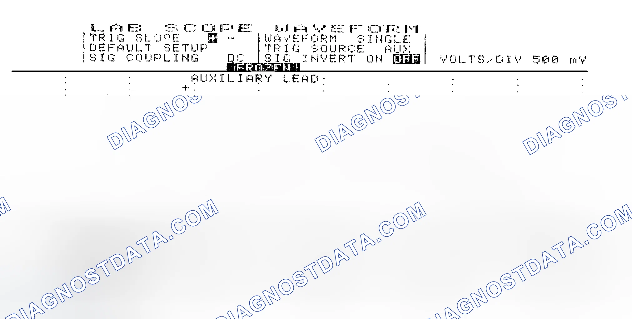 Scheme 14: Single Injector w/Excessive Current Flow - Current Pattern
