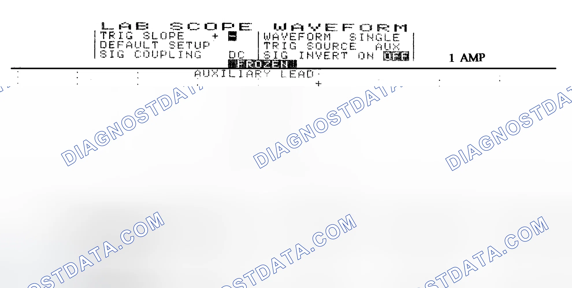 Scheme 20: Single Injector w/Normal Current Flow - Current Pattern