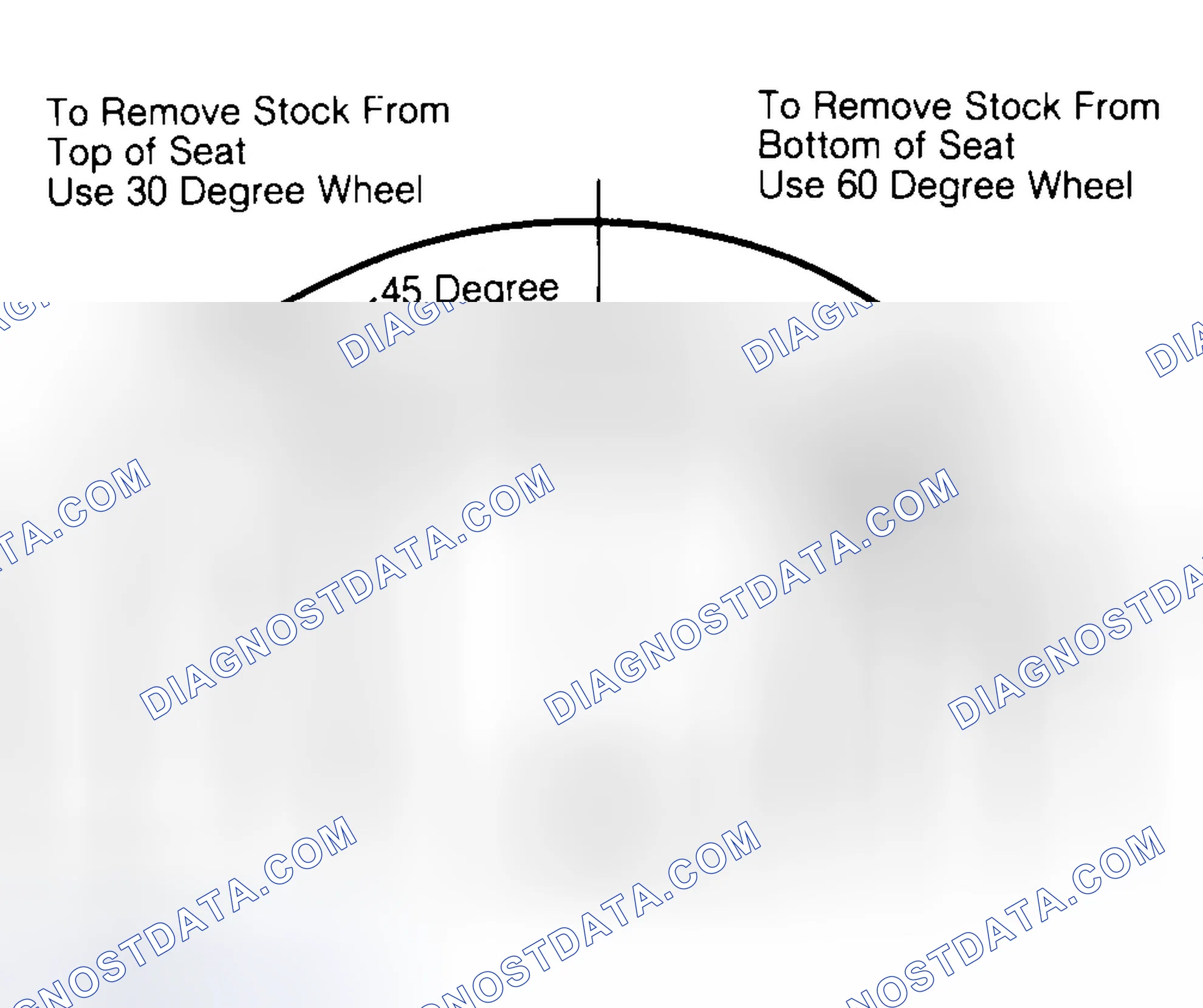 Scheme 19: Adjusting Valve Seat Width