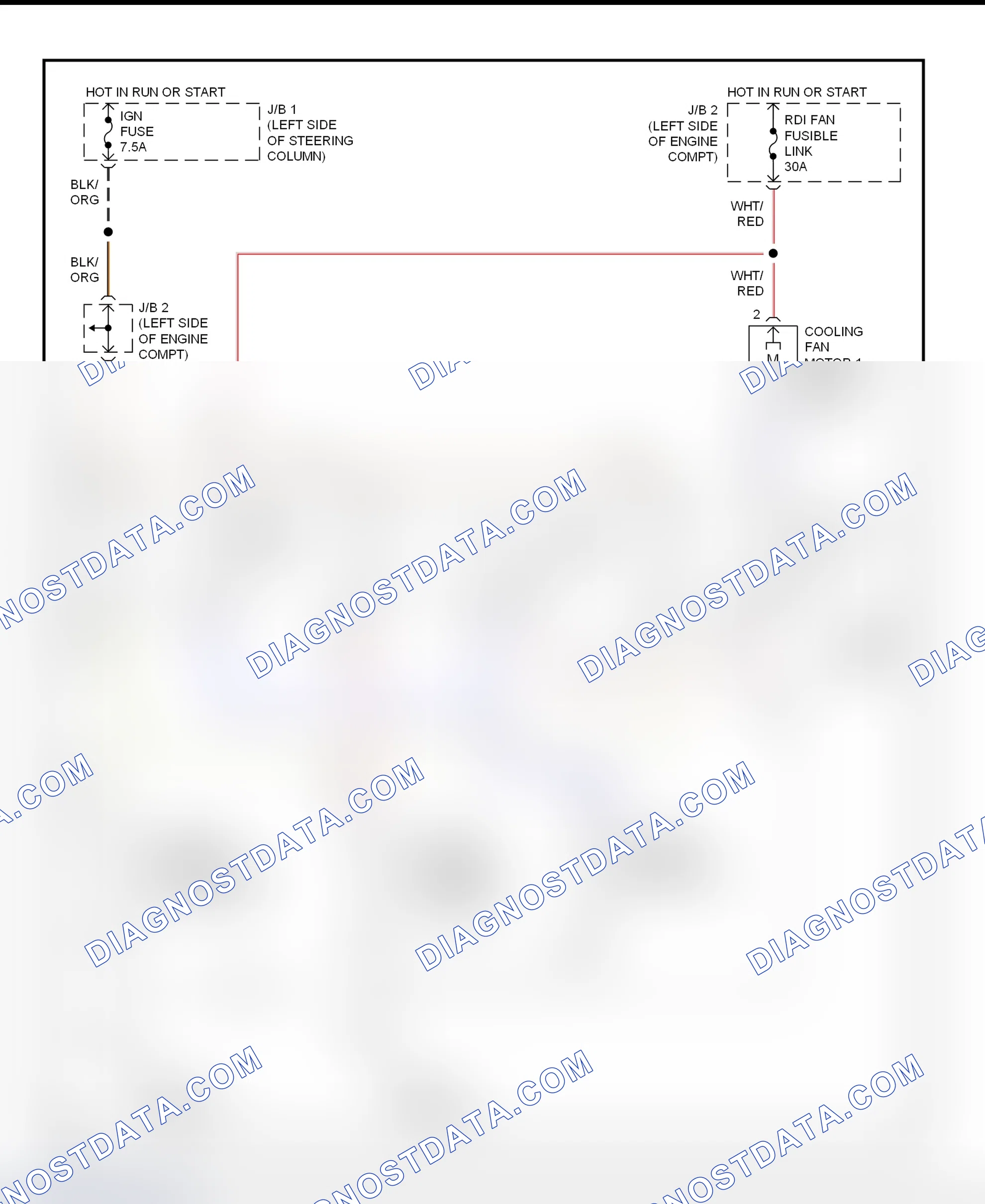 Scheme 17: Electric Cooling Fan Wiring Diagram