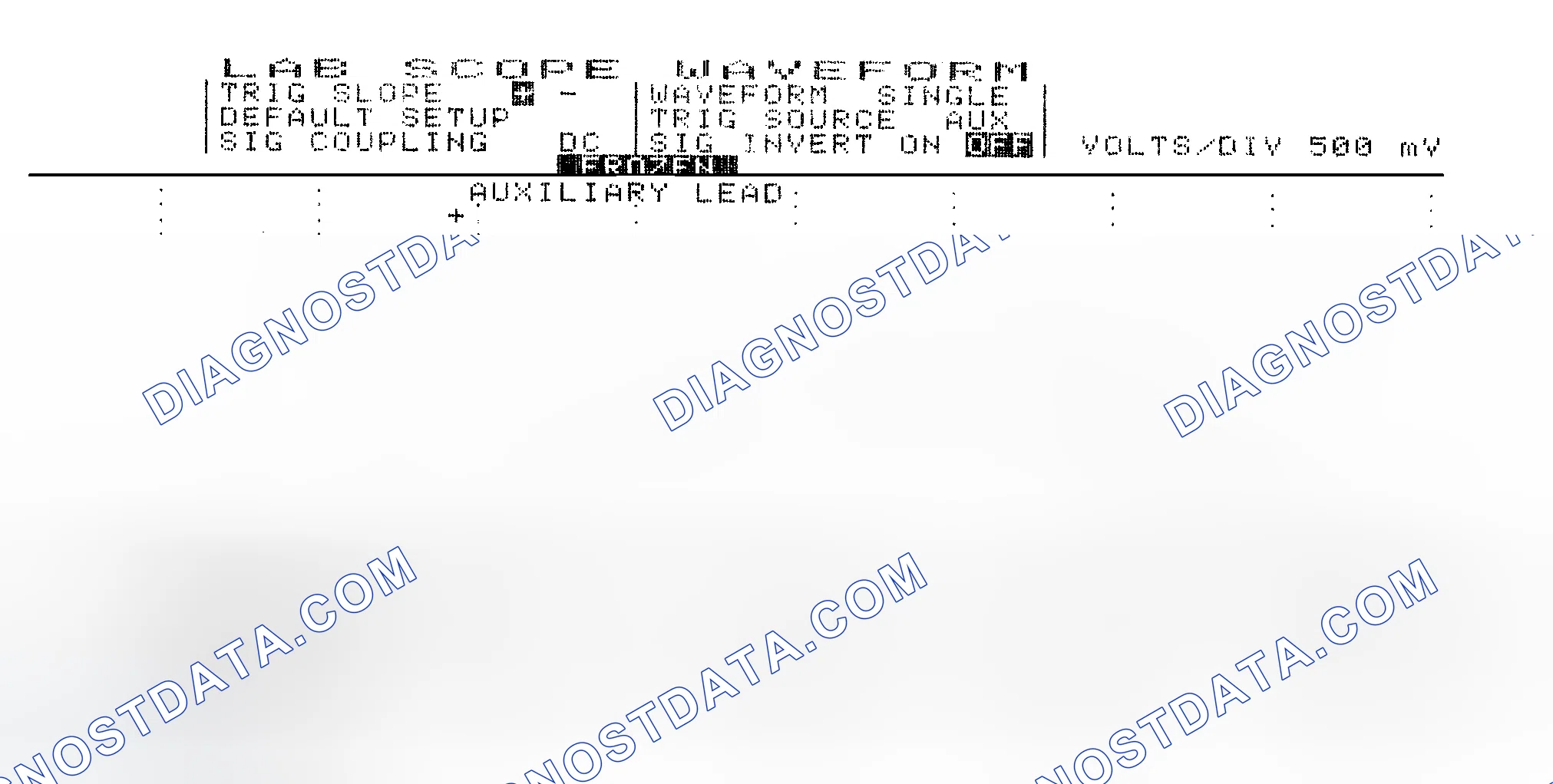 Scheme 14: Single Injector w/Excessive Current Flow - Current Pattern