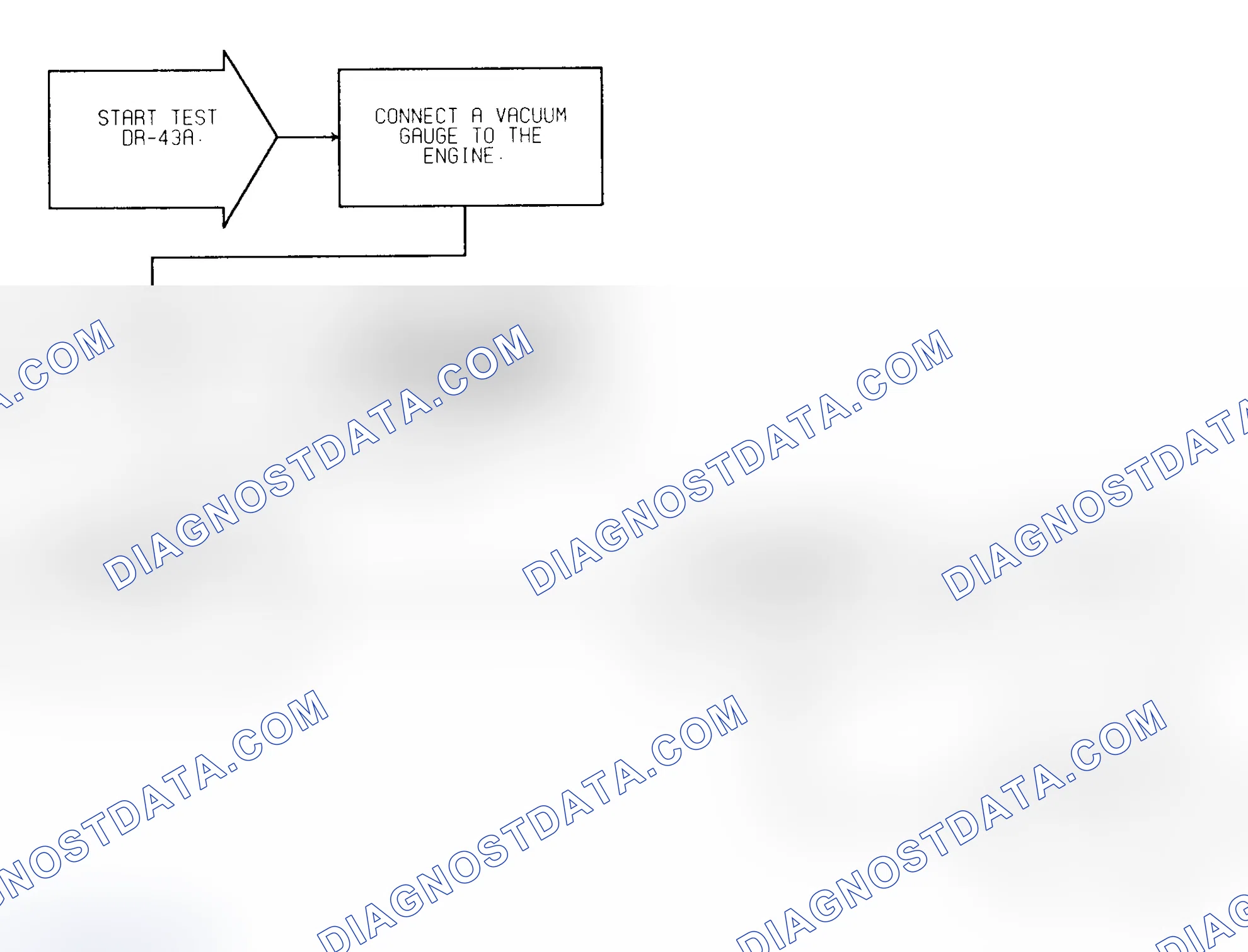 Scheme 340: Test DR-43A Engine Vacuum Check