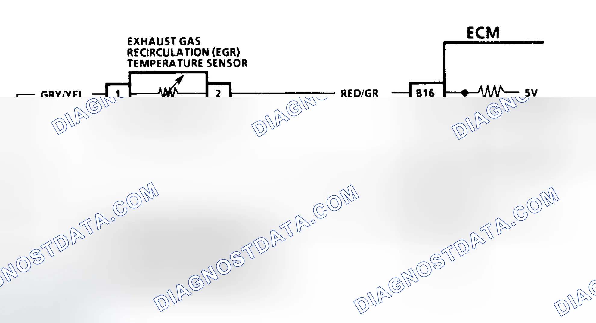 Scheme 41: Code 51 - Schematic Exhaust Gas Recirculation Circuit