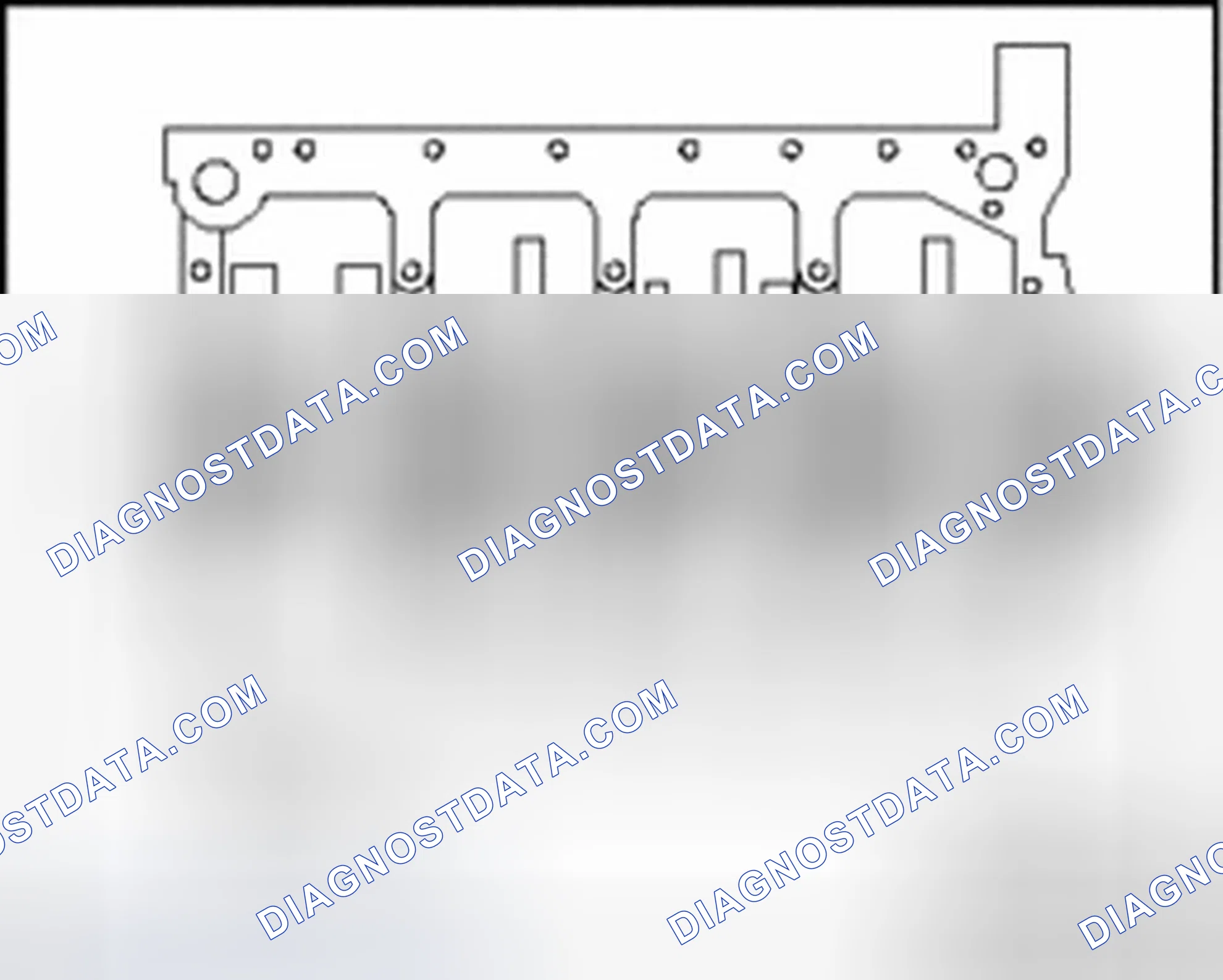 Scheme 37: Crankshaft bearing cap identification