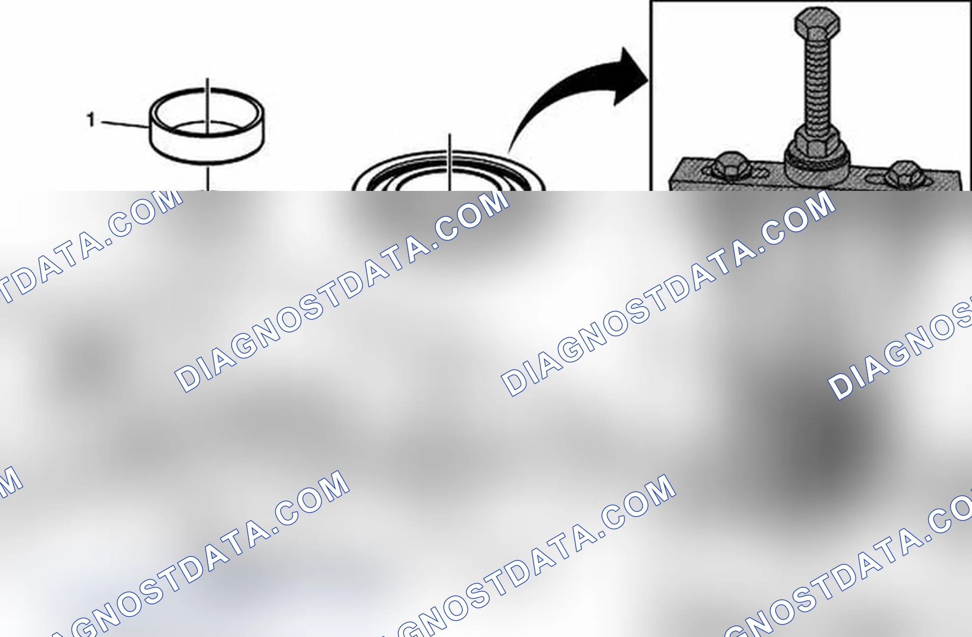 Scheme 16: Idler Gear Rear Bearing Race and Front Output Shaft Rear Bearing Removal