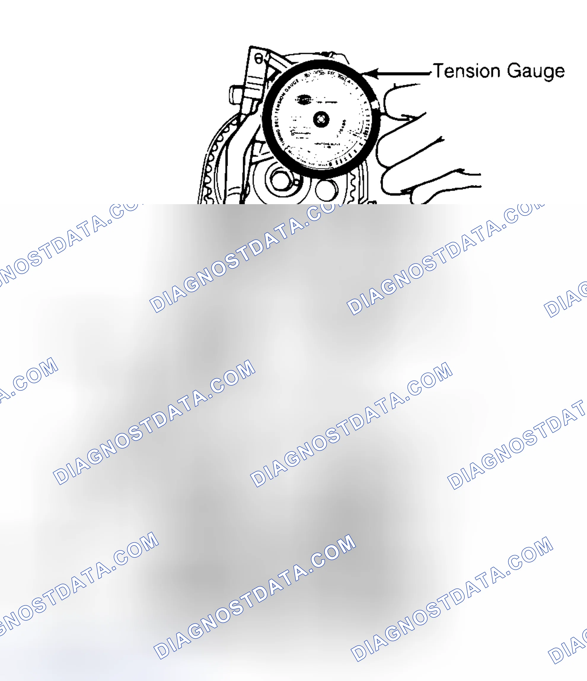 Scheme 3: Adjusting Typical Timing Belt Tension