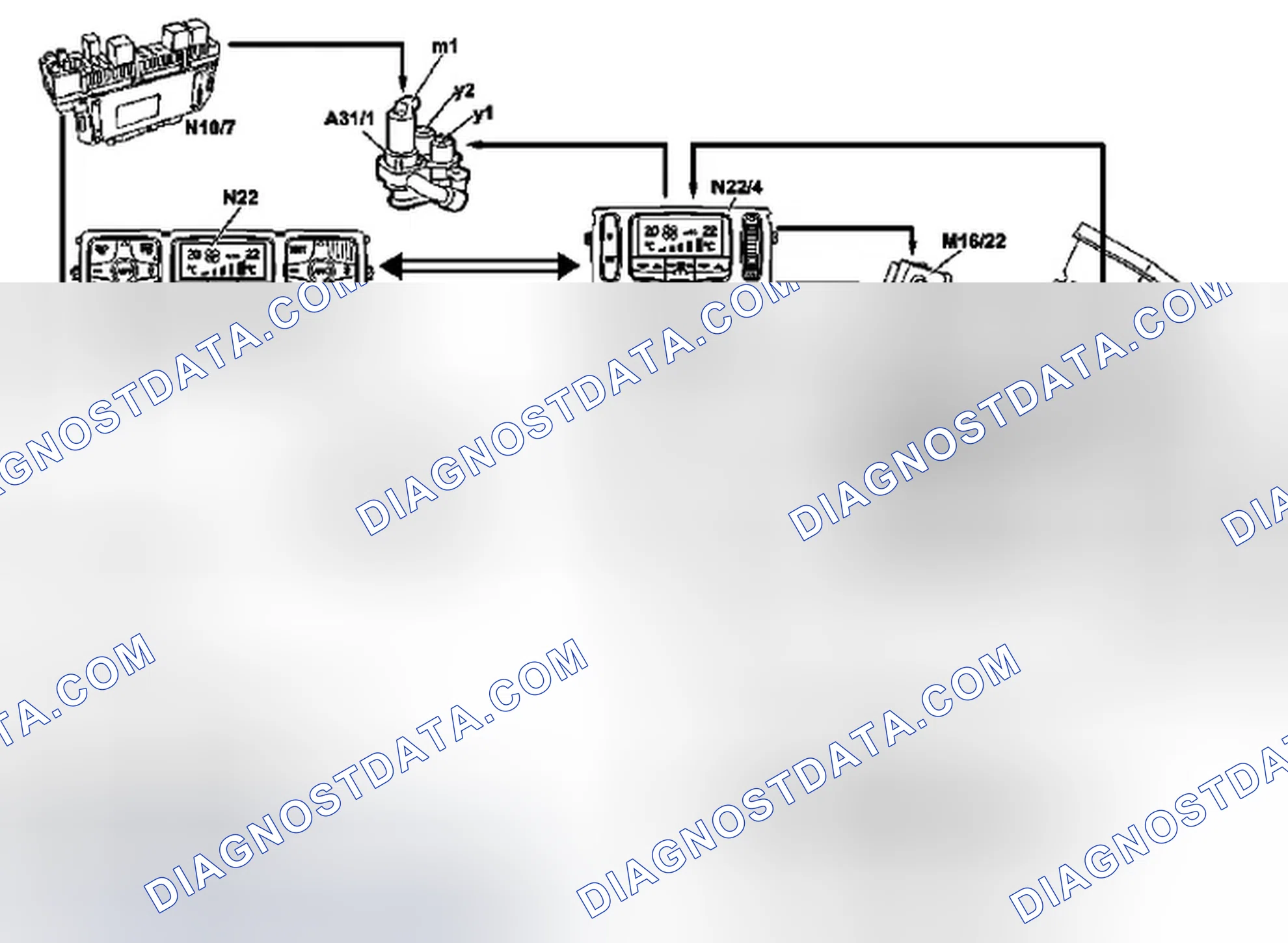 Fig. 61: Identifying Temperature Control Interlinkage Components