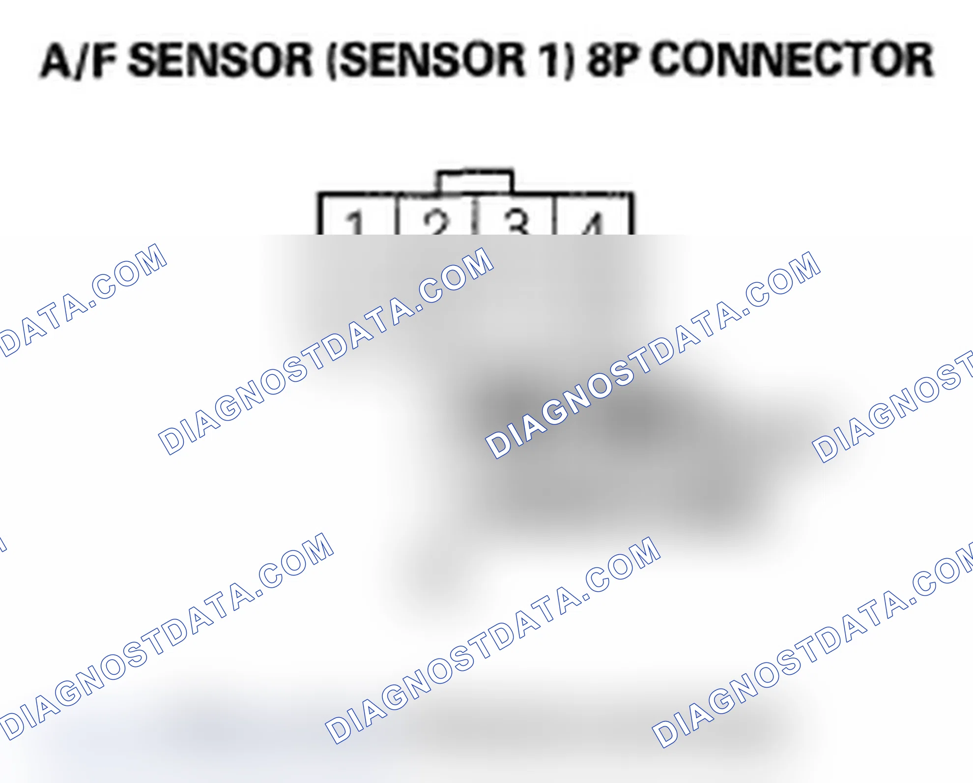 Scheme 24: DTC P0134: Rear A/F Sensor (Bank 1, Sensor 1) Heater System Malfunction; DTC P0154: Front A/F Sensor