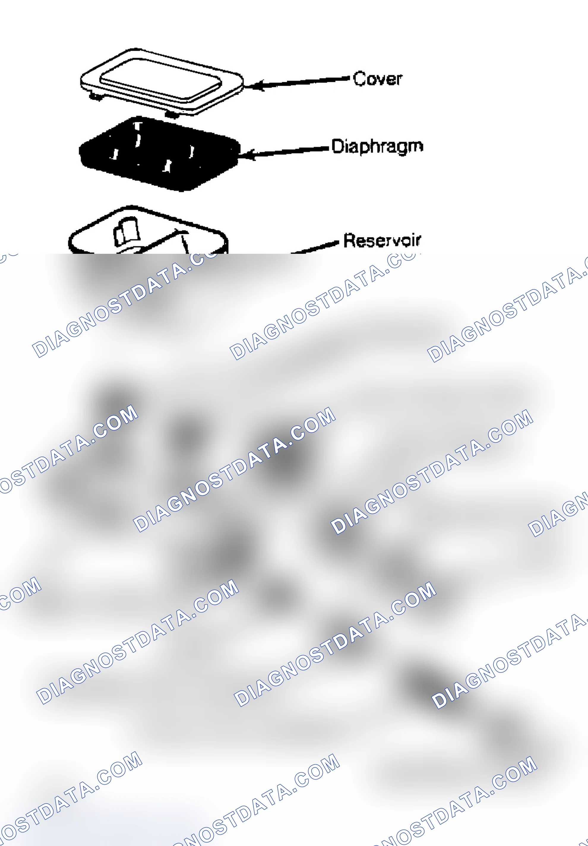 Scheme 32: Exploded View of Quick Take-Up Master Cylinder