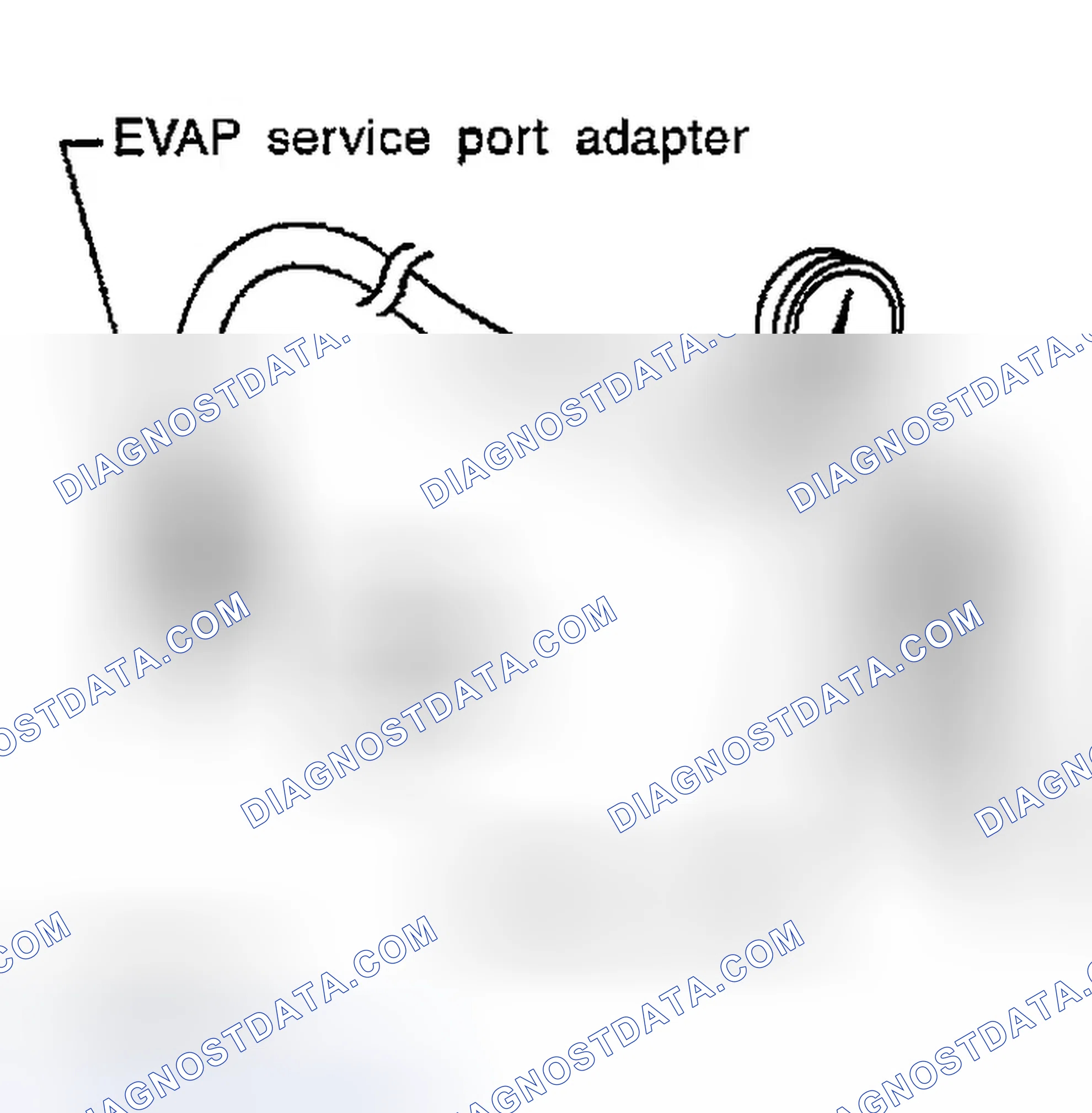Scheme 1001: EVAP Service Port