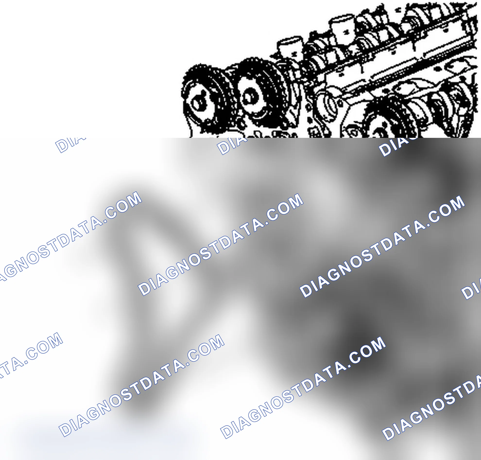 Scheme 4: Secondary Camshaft Drive Chain Removal - Left