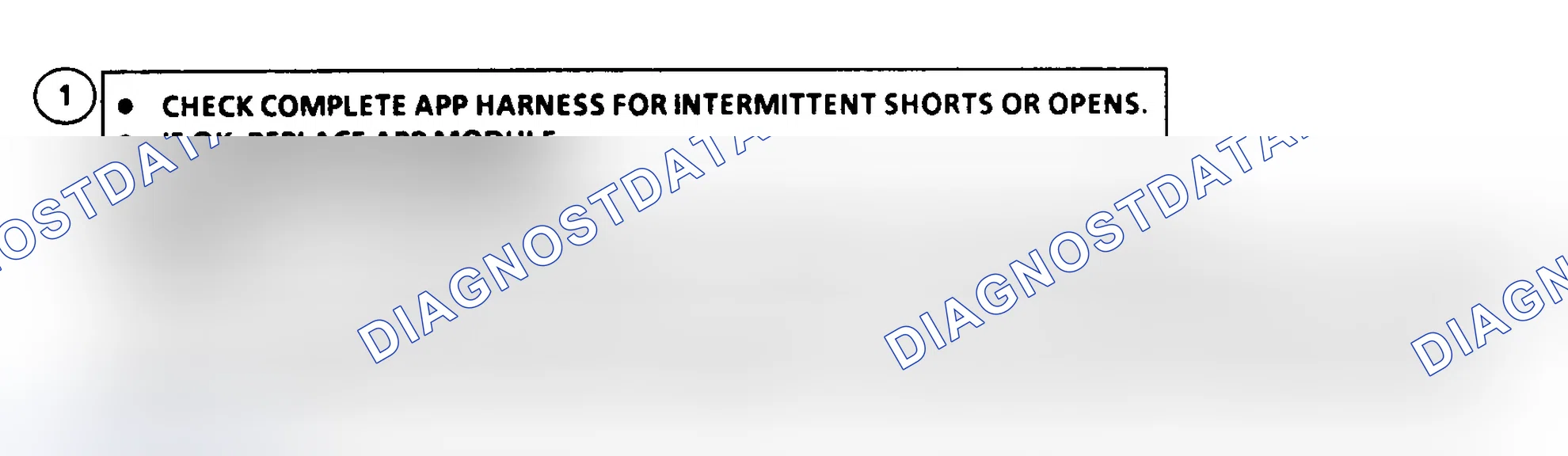 Scheme 205: DTC 84 Flow Chart (6.5L Diesel) Accelerator Pedal Position (APP) Circuit Fault