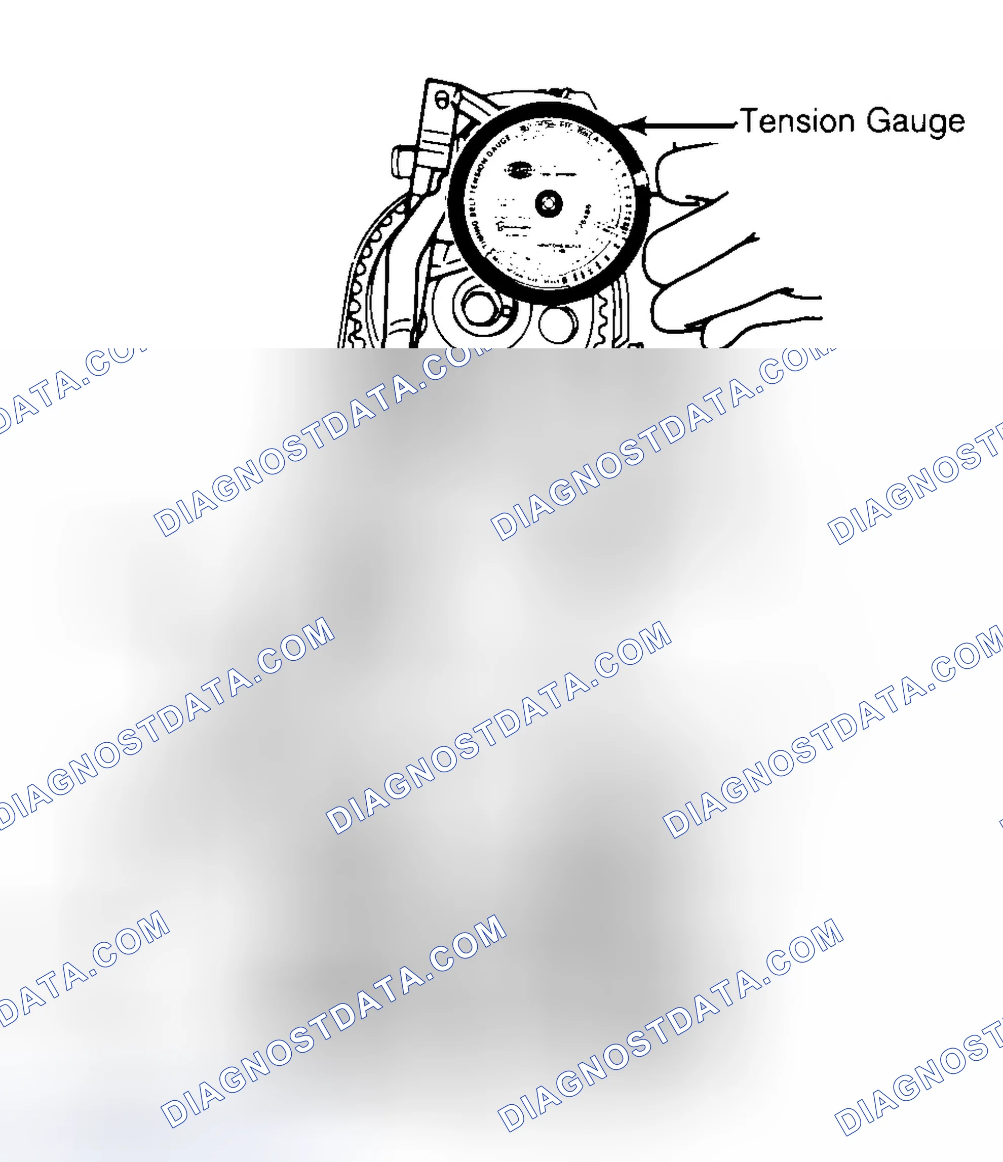 Scheme 3: Adjusting Typical Timing Belt Tension