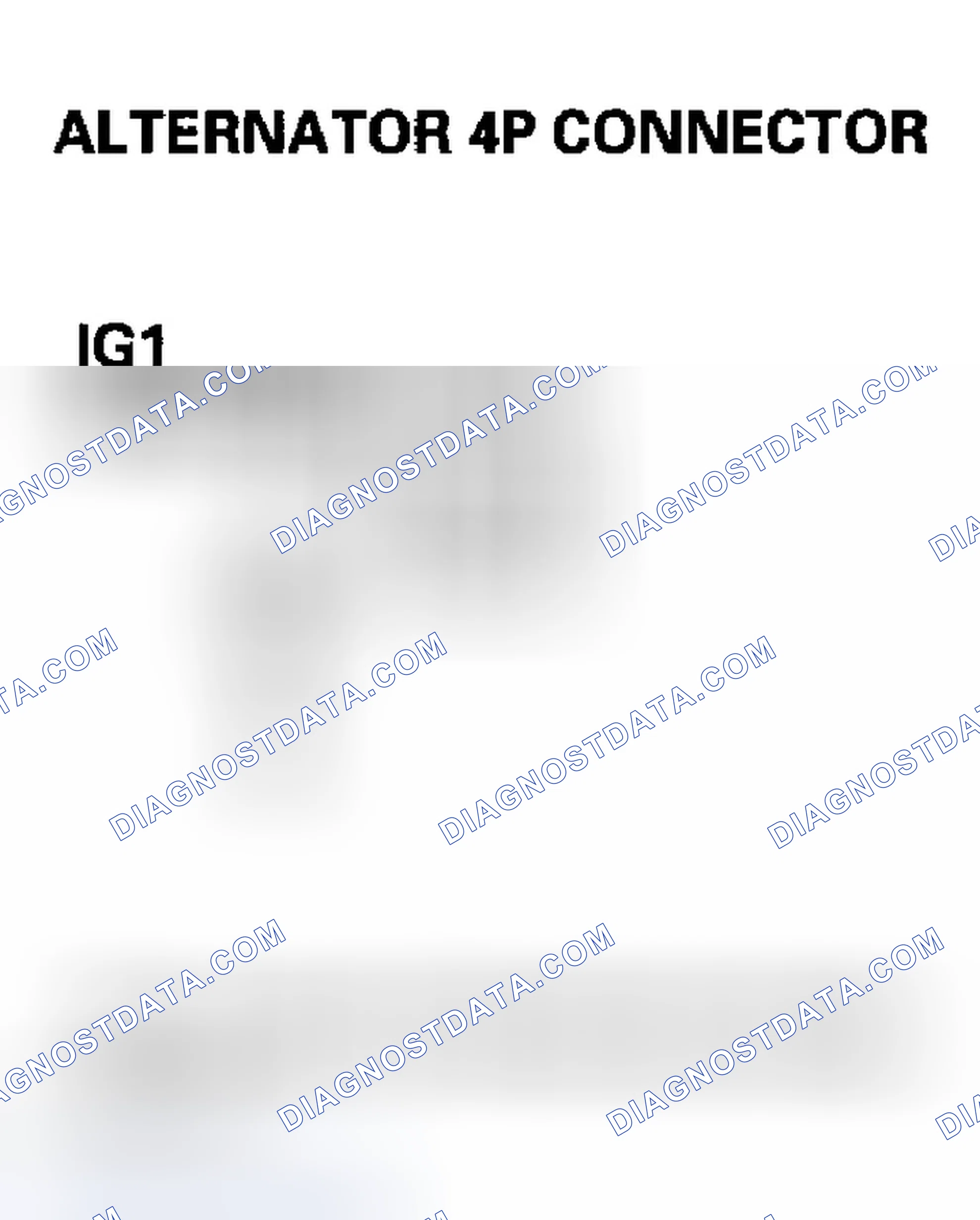 Scheme 3: DTC P16BC: Alternator FR Terminal Circuit/IGP Circuit Low Voltage (2005-2006 models)