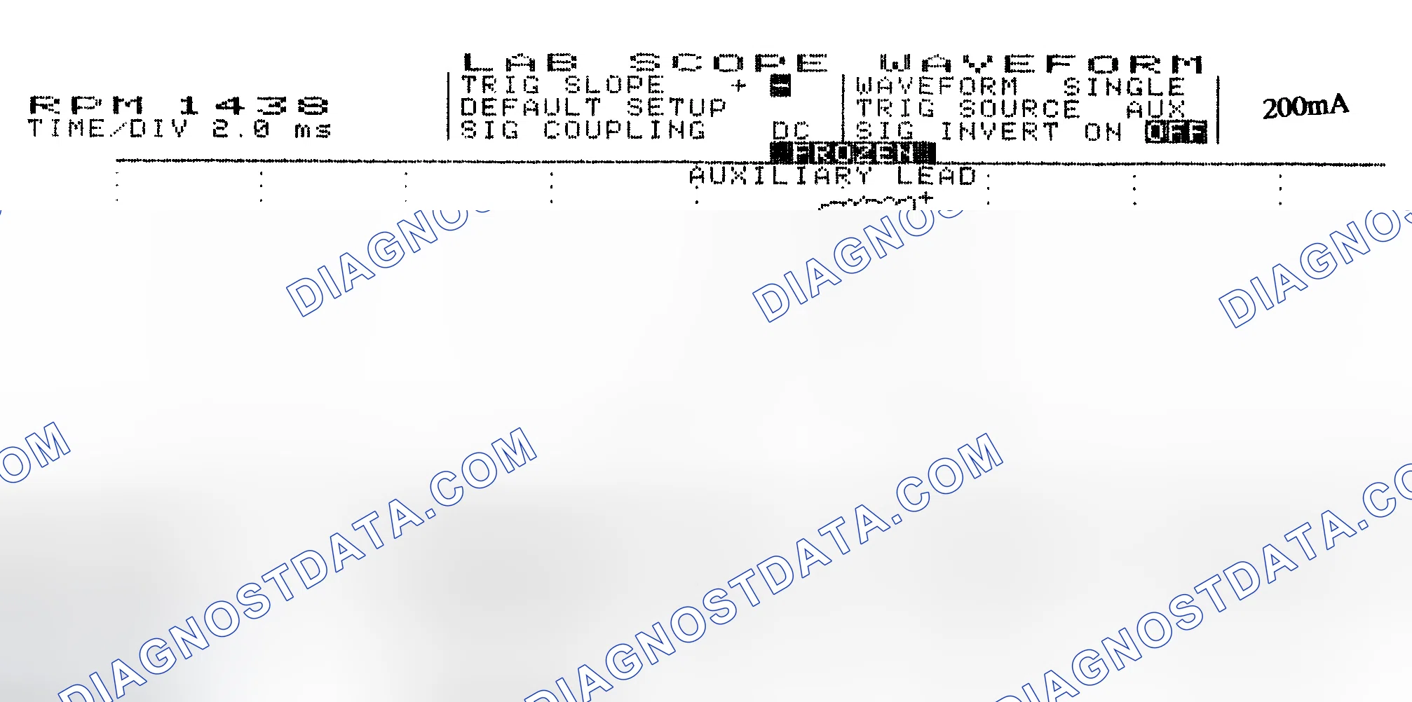 Scheme 15: Single Injector w/Normal Current Flow - Current Pattern