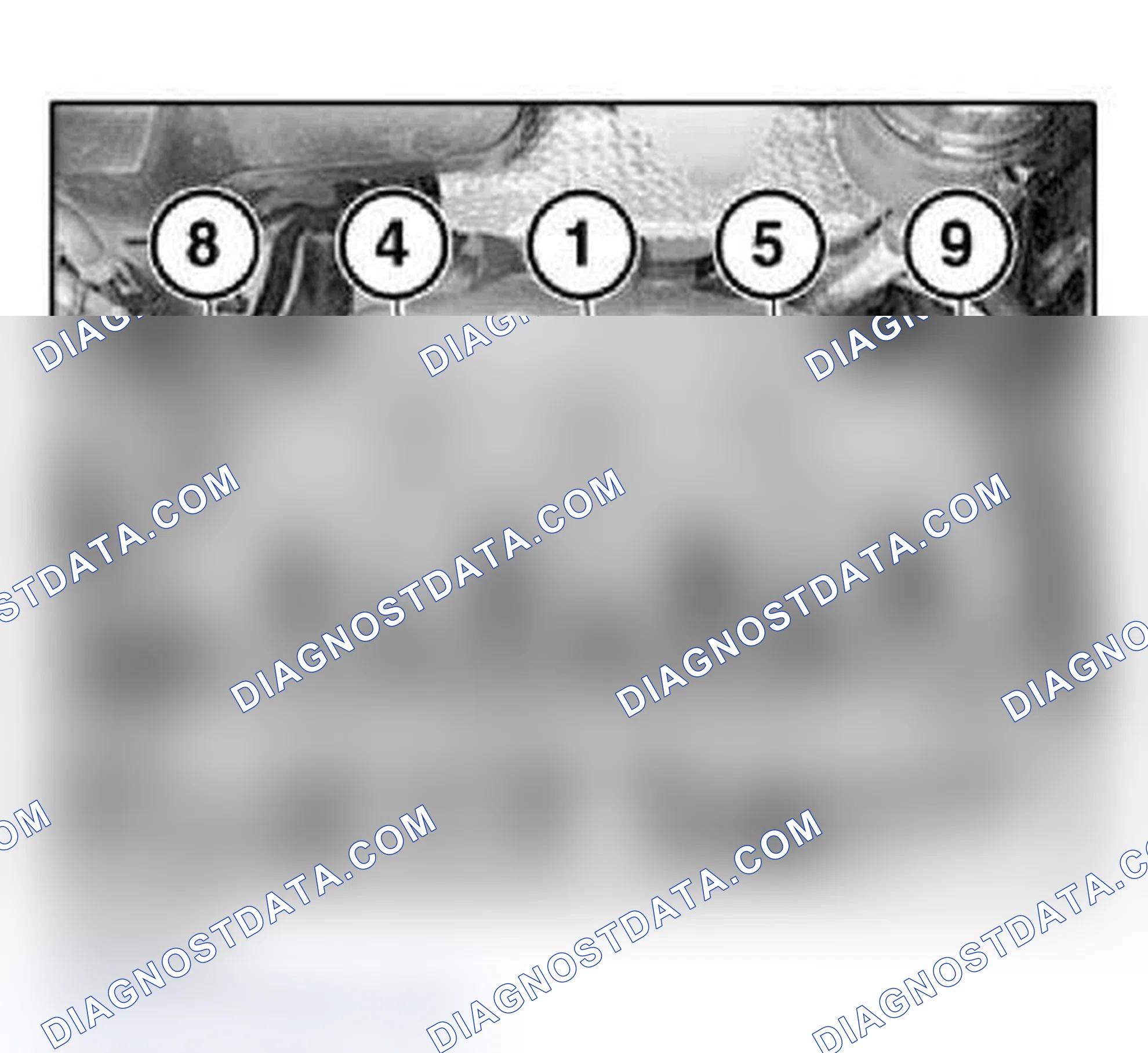 Scheme 174: 11 33 020 Removing and installing or replacing rocker arm shaft