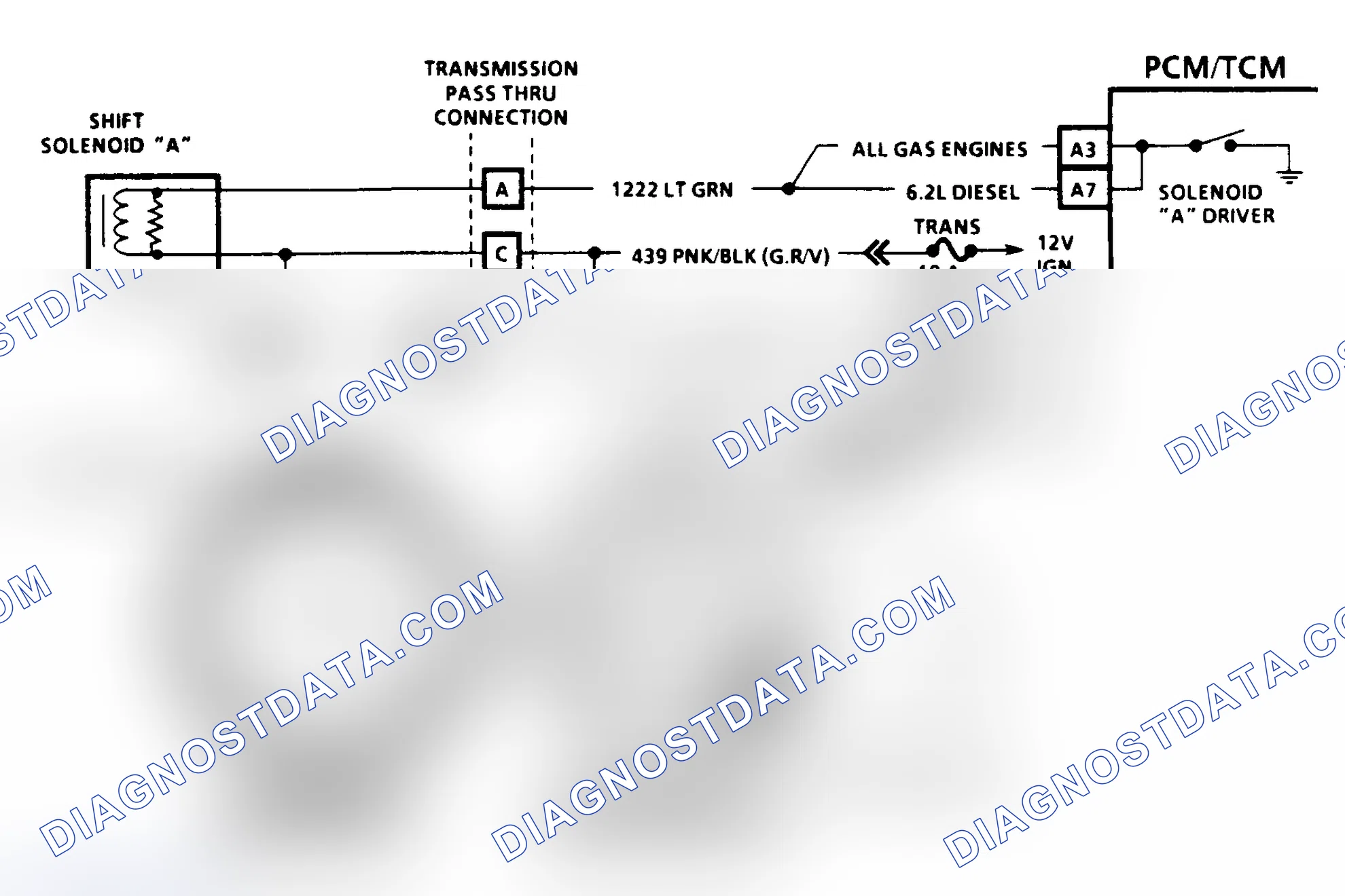 Scheme 297: CODE 82, QDM FAULT SOLENOID "A" - LT. TRUCK