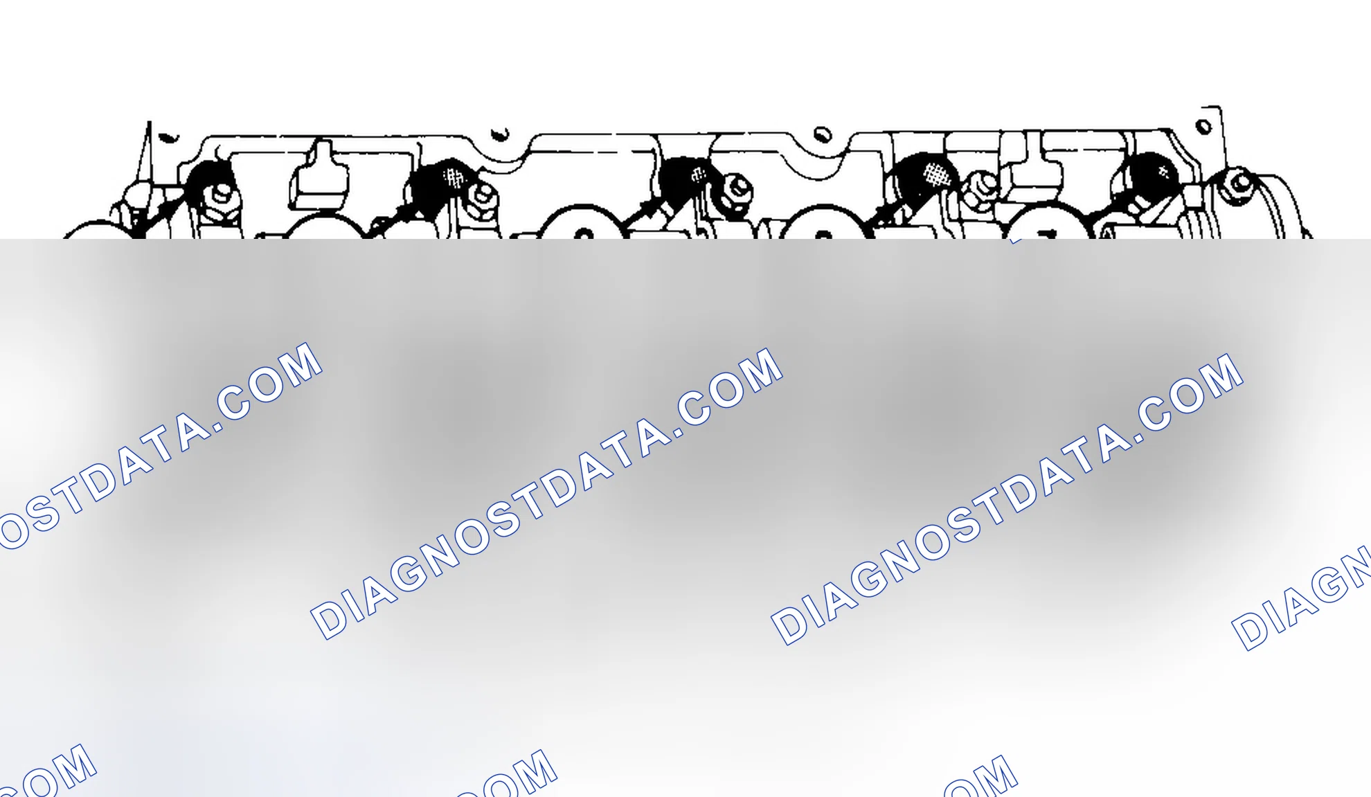 Scheme 7: Typical Cylinder Head Tightening or Loosening Sequence