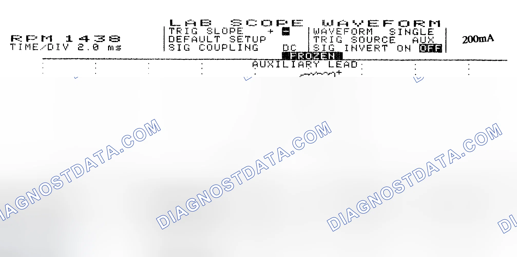 Scheme 15: Single Injector w/Normal Current Flow - Current Pattern