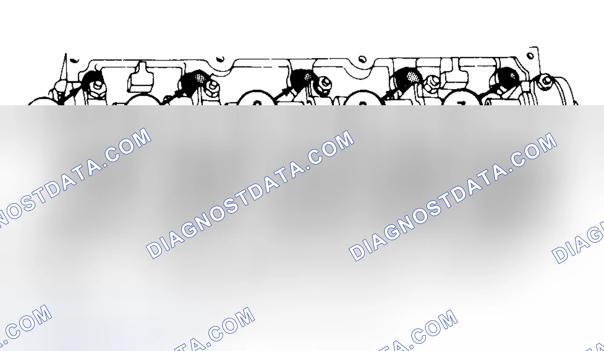 Scheme 7: Typical Cylinder Head Tightening or Loosening Sequence