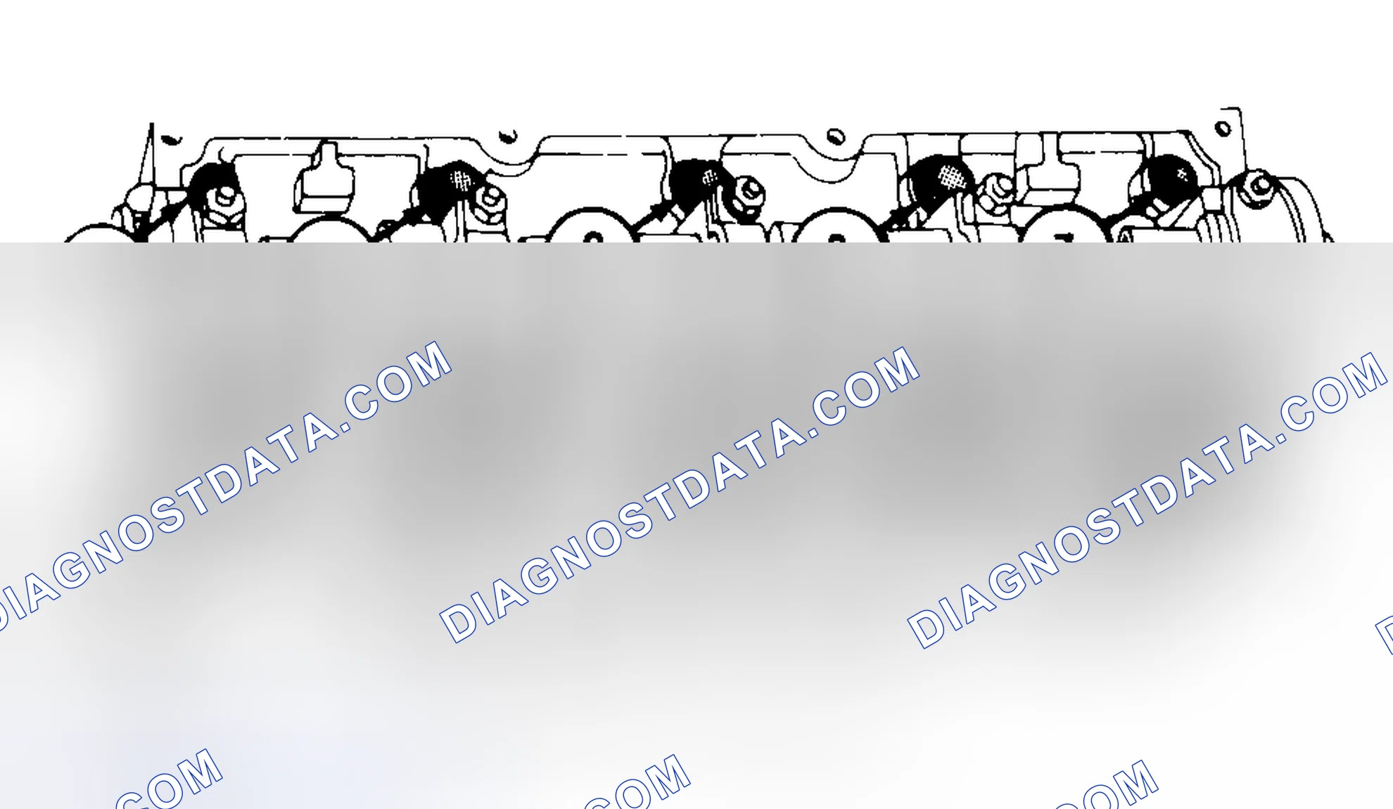 Scheme 7: Typical Cylinder Head Tightening or Loosening Sequence