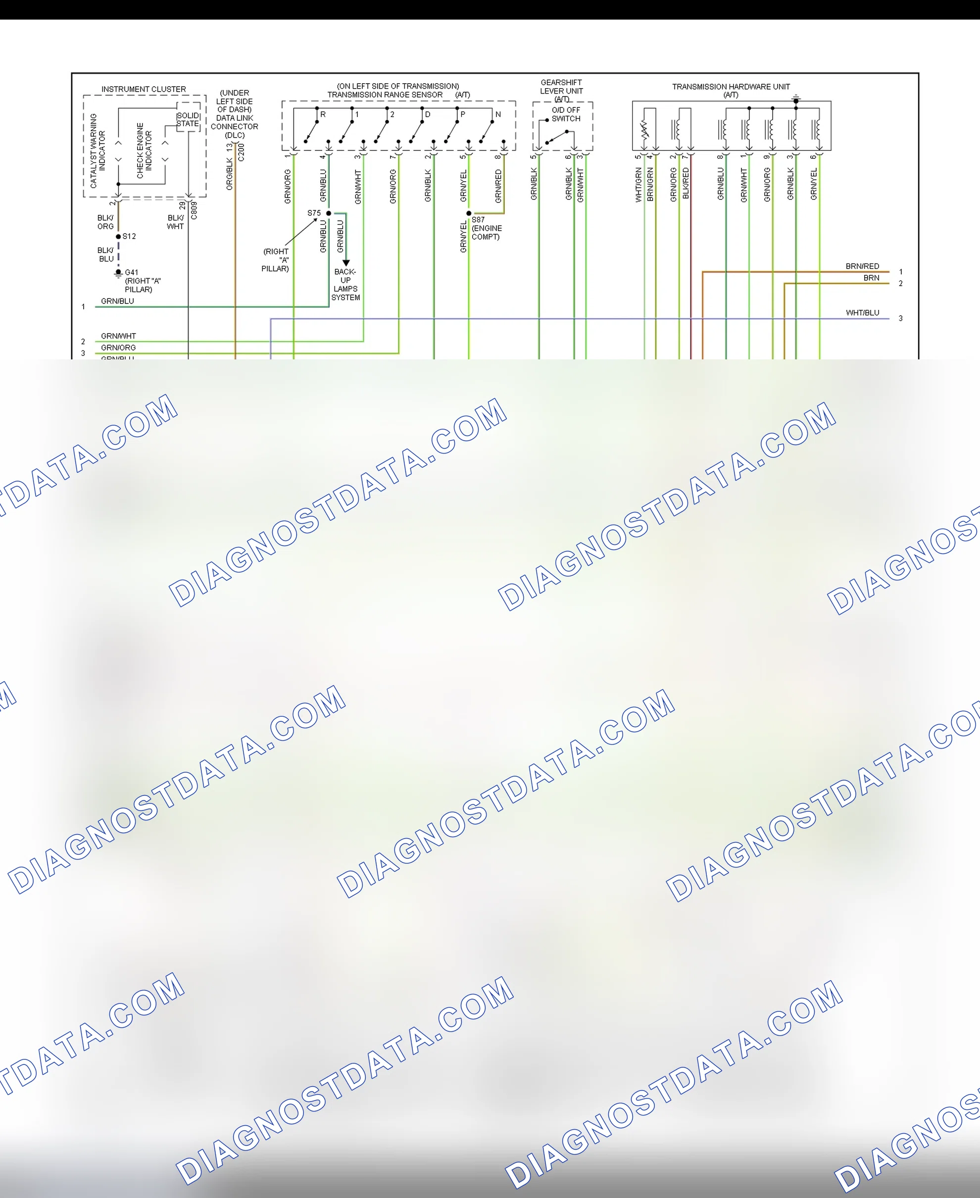 Scheme 108: PCM Wiring Diagram (Focus - Except SVT - 2.0L - 2 Of 3)