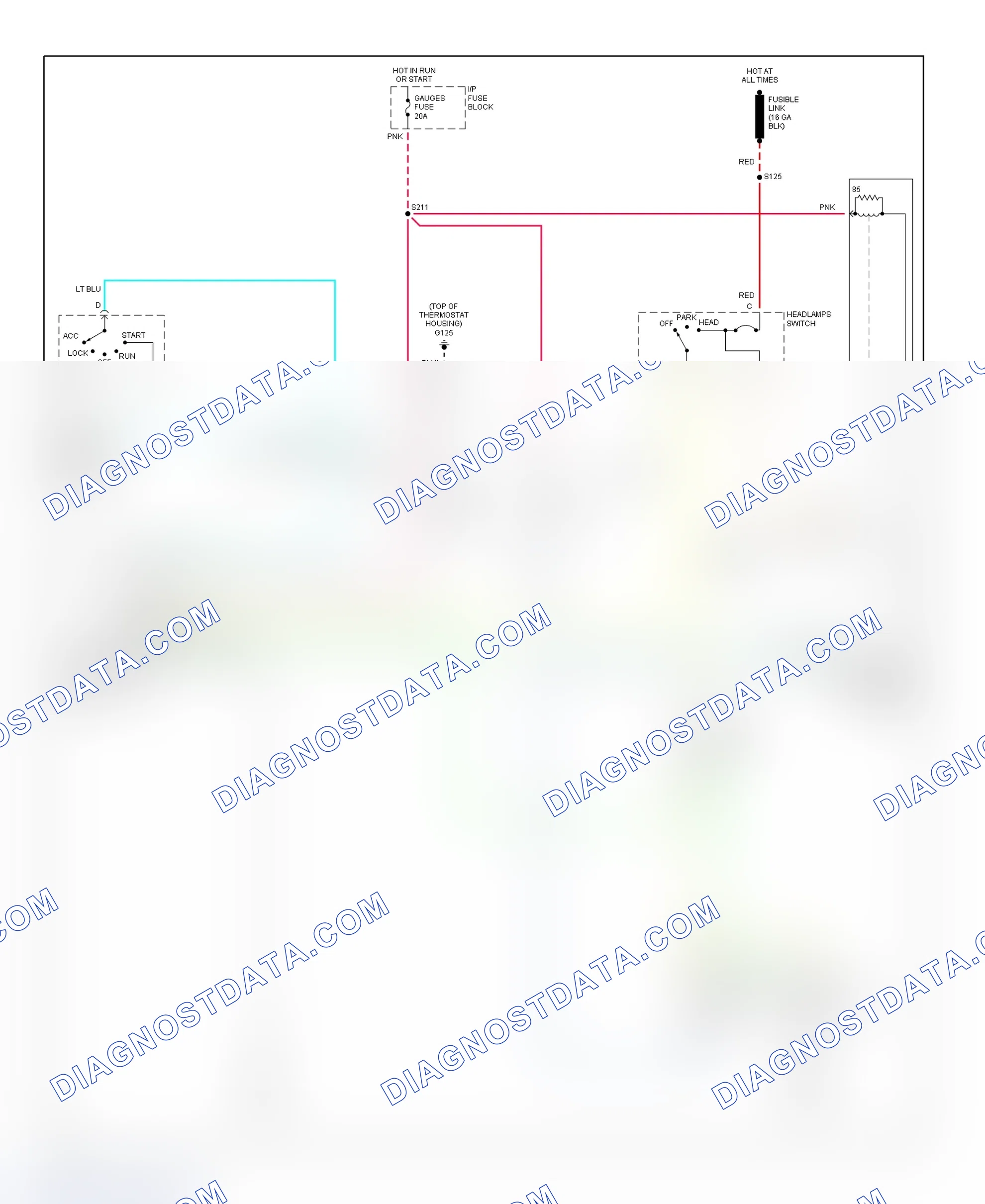 Scheme 22: Forward Control (Motorhome Chassis - With Single Head Lights & Daytime Running Lights)